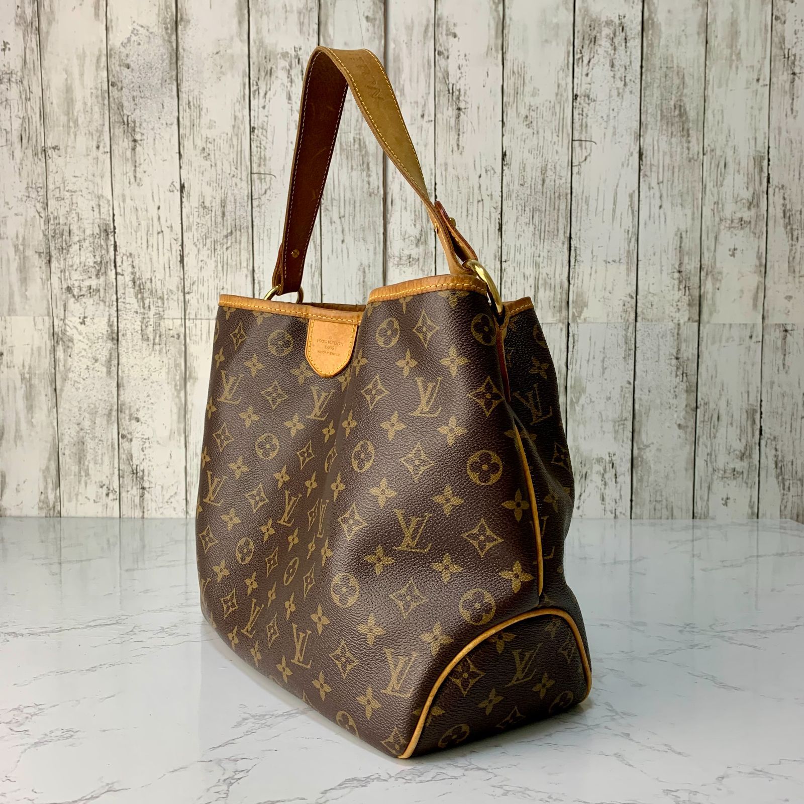 LOUIS VUITTON ディライトフル PM モノグラム ショルダー バッグ 