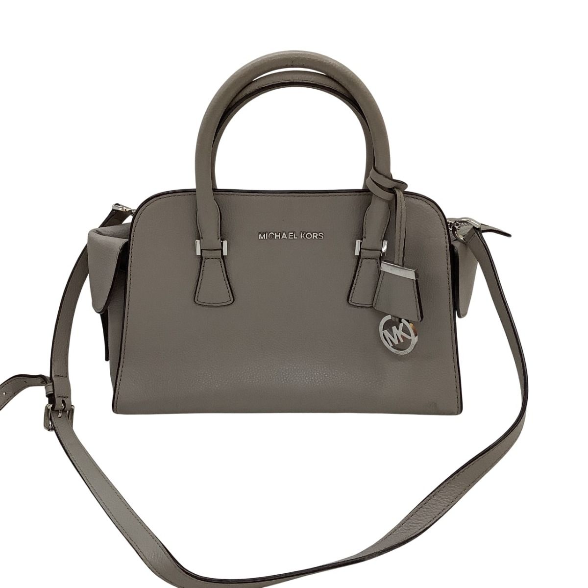 MICHAEL KORS グレー ショルダーバッグ マイケルコース ハンドバッグ 