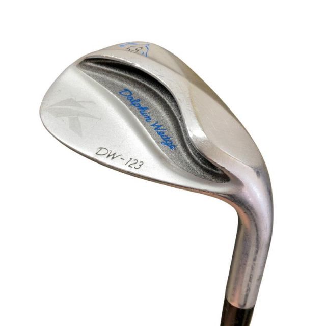 中古】 キャスコ Dolphin Wedge DW-123 シルバー 58° ウェッジ WG 純正