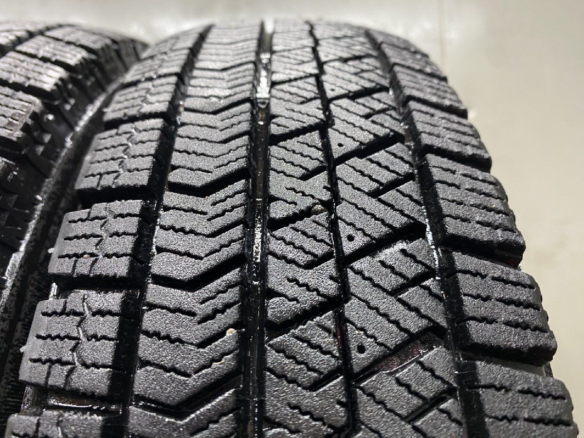 BS BRIDGESTONE BLIZZAK VRX2 145/80R13 13インチ スタッドレス 4本 21年製 バリ溝 N-BOX モコ キャロル プレオ ミラジーノ等　(STD227) ブリザック 145/80R13 ブリヂストン VRX2 スタッドレスタイヤ（単品）1