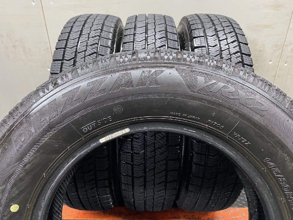 BS BRIDGESTONE BLIZZAK VRX2 145/80R13 13インチ スタッドレス 4本 22 