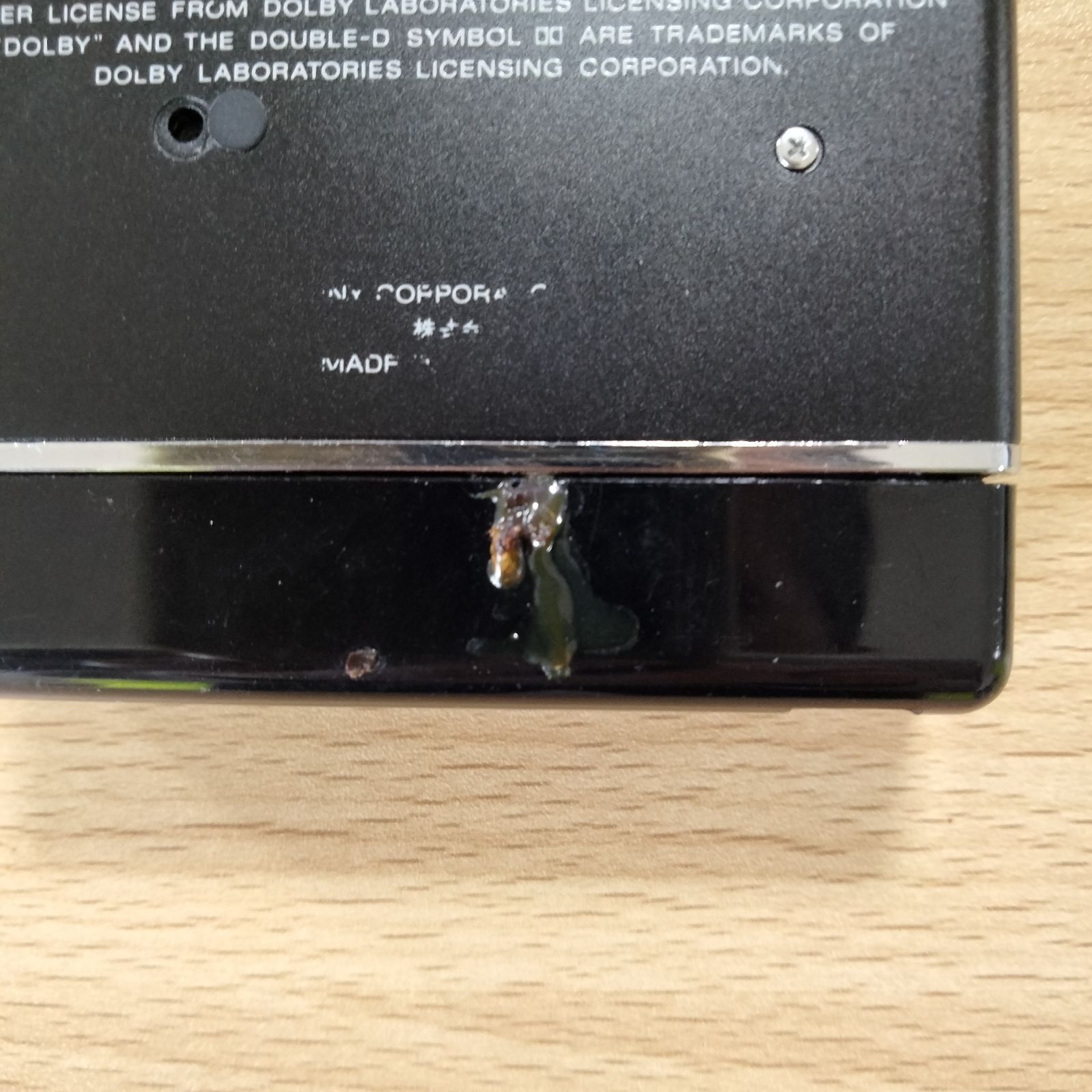 ジャンク品】SONY WALKMAN WM-F203 ラジオカセットウォークマン