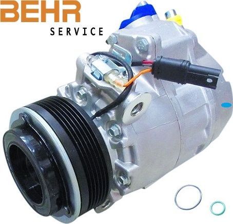 【M’s】 E70 BMW X5 3.0si xDrive30i BEHR エアコンコンプレッサー ACコンプレッサー OEM パーツ 部品 社外 互換 64529185142 64509121758 64529195972 (※要在庫確認)
