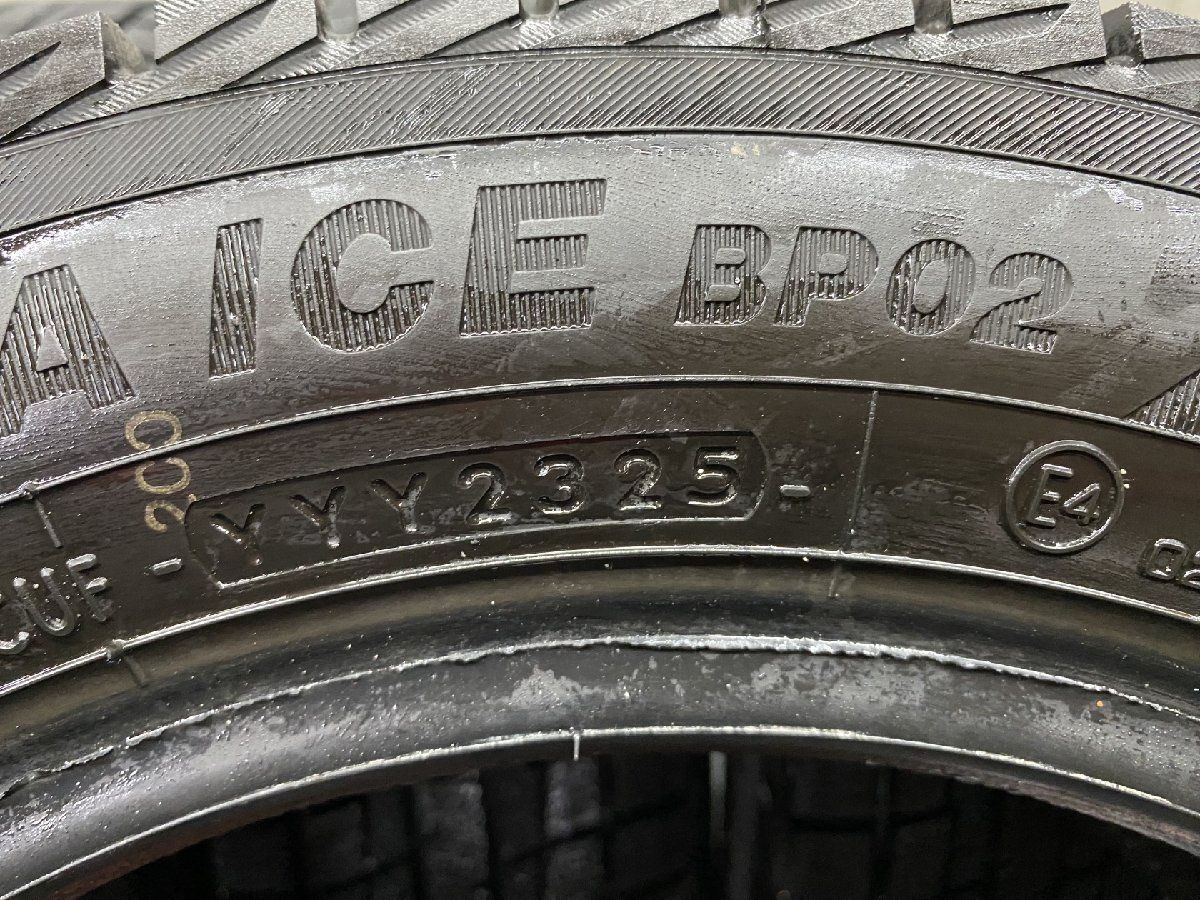 走行短め】2025年製 Yellowhat PRACTIVA ICE BP02 155/65R13 13インチ 
