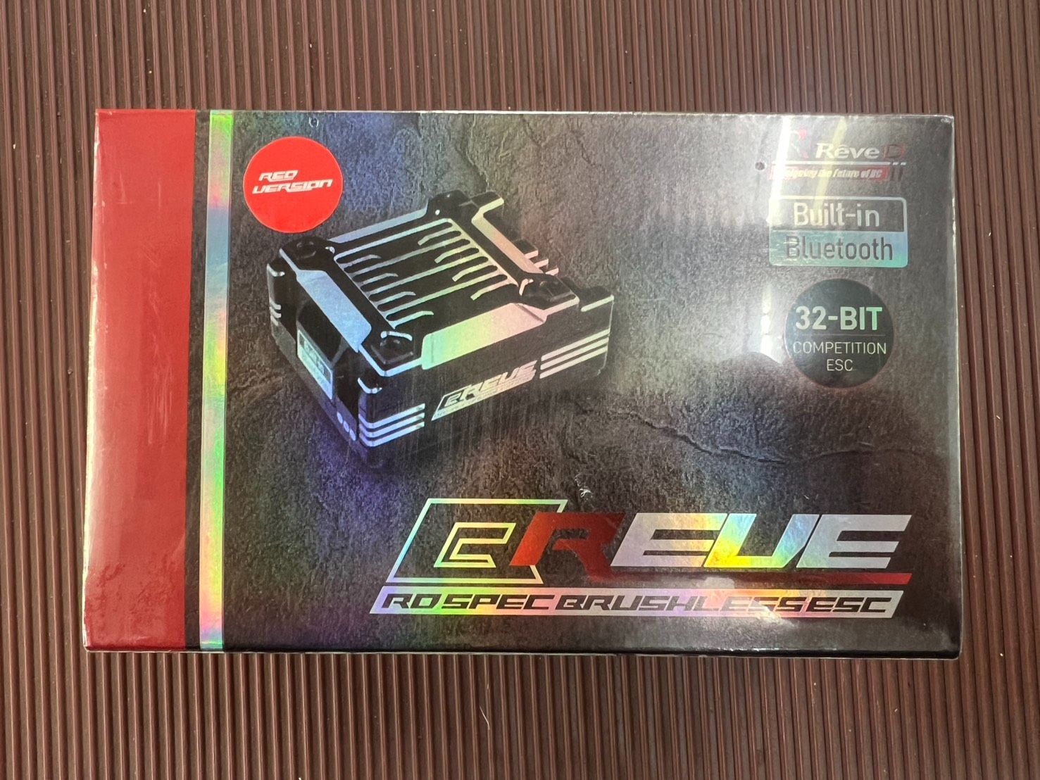 ReveD【RDスペックブラシレスESC BREVE(ブレーヴ)】レッド #RE-BRVR