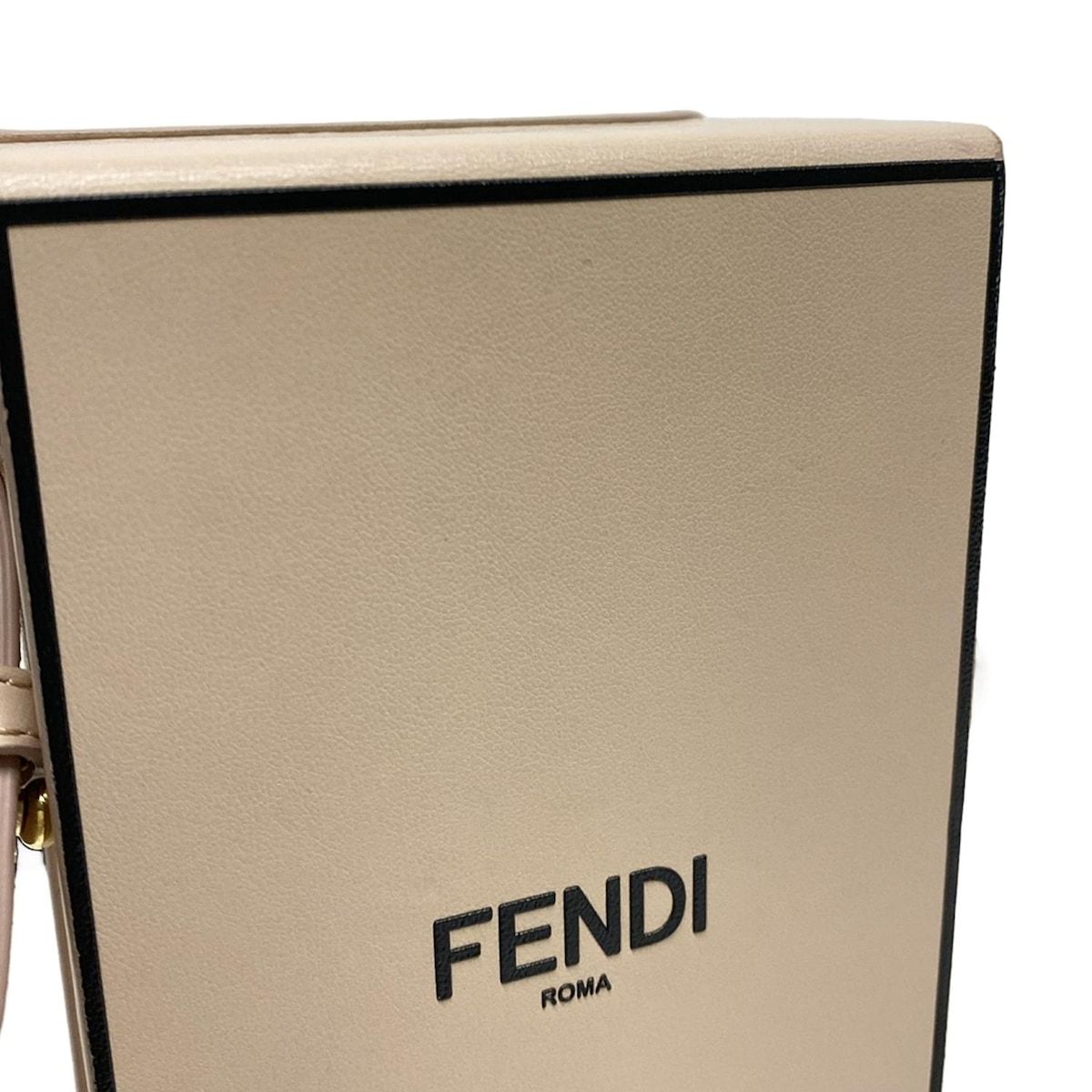 FENDI(フェンディ) ショルダーバッグ フェンディ パック 8BT339 ピンク