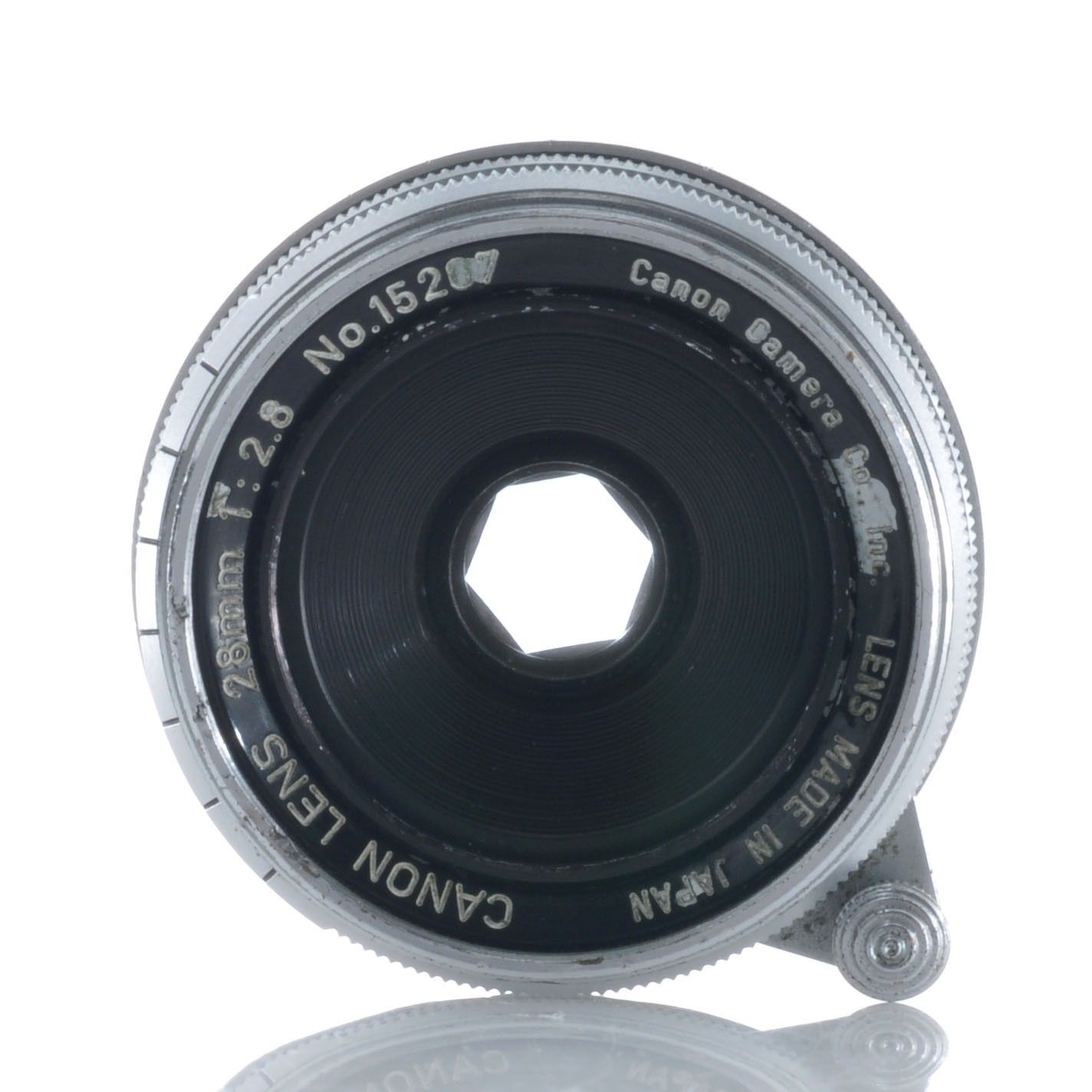キヤノン】Canon 28mm F2.8 LTM L39 広角単焦点レンズ #T180 - メルカリ