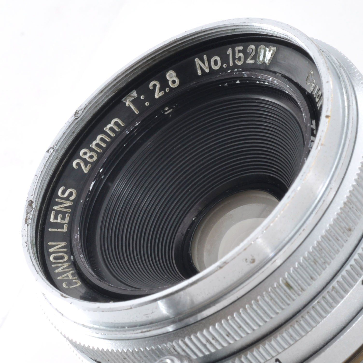 キヤノン】Canon 28mm F2.8 LTM L39 広角単焦点レンズ #T180 - メルカリ