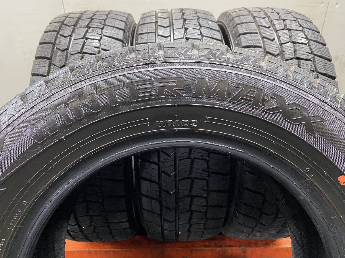 DUNLOP WINTER MAXX WM02 195/65R15 15インチ スタッドレス 4本 22年製 バリ溝 カローラツーリング プリウス エスクァイア ノア等 (STH145) DUNLOP WINTER MAXX WM02 195/65R15 15インチ スタッドレス 4本 22年製
