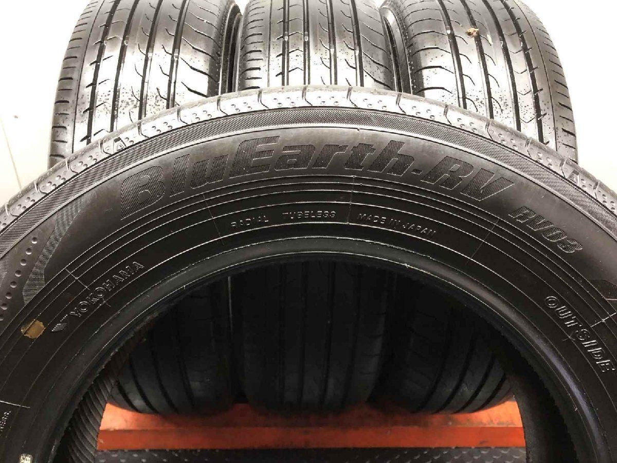 YOKOHAMA BluEarth-RV RV03 185/65R15 15インチ 夏タイヤ 4本 23～24年製 バリ溝 アクア デミオ ノート フリード イスト等　(STM100) YOKOHAMA BluEarth-RV RV03 185/65R15 15インチ 夏タイヤ 4本 23～24年