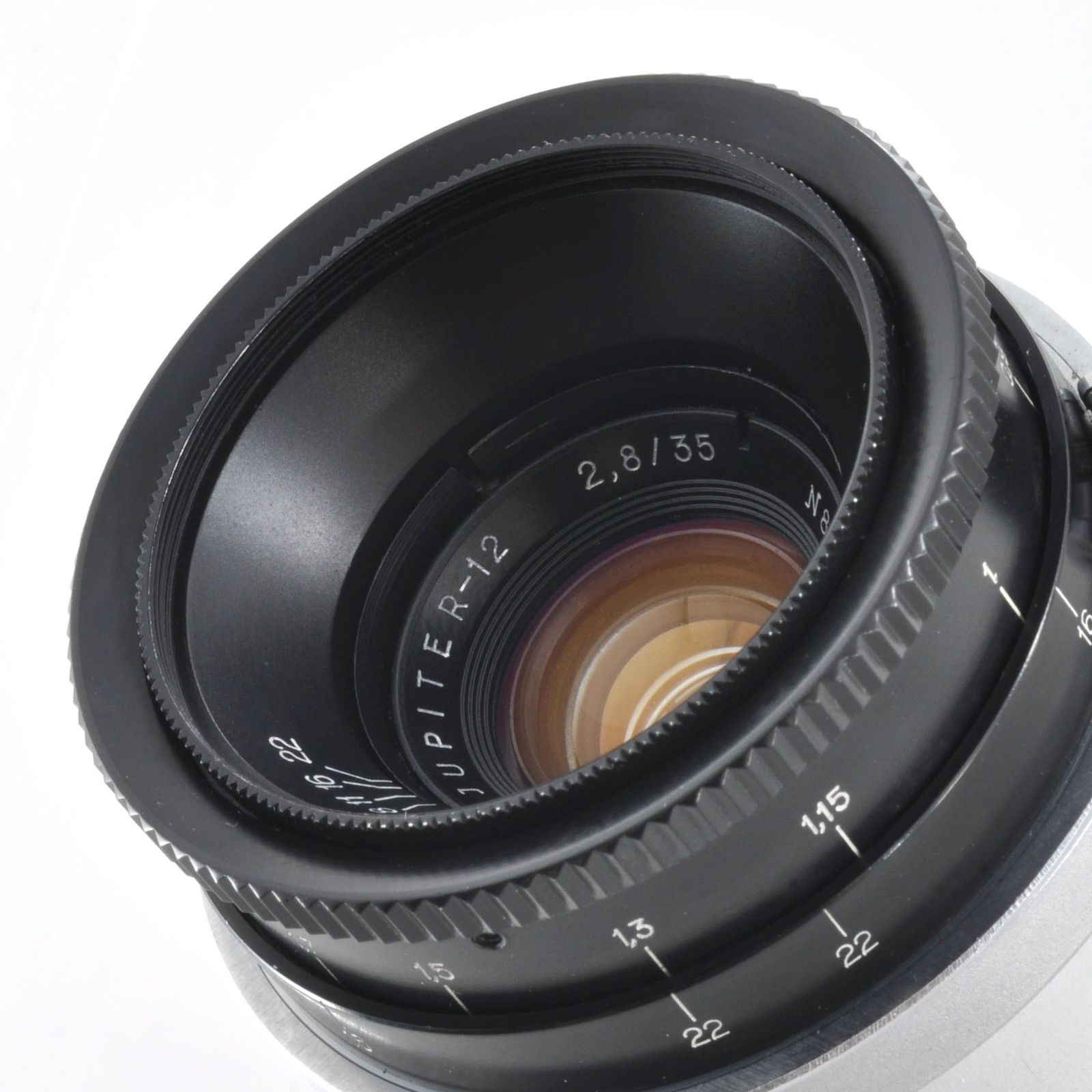 ジュピター】JUPITER-12 35mm F2.8 Contax RF Kiev 単焦点レンズ #T184