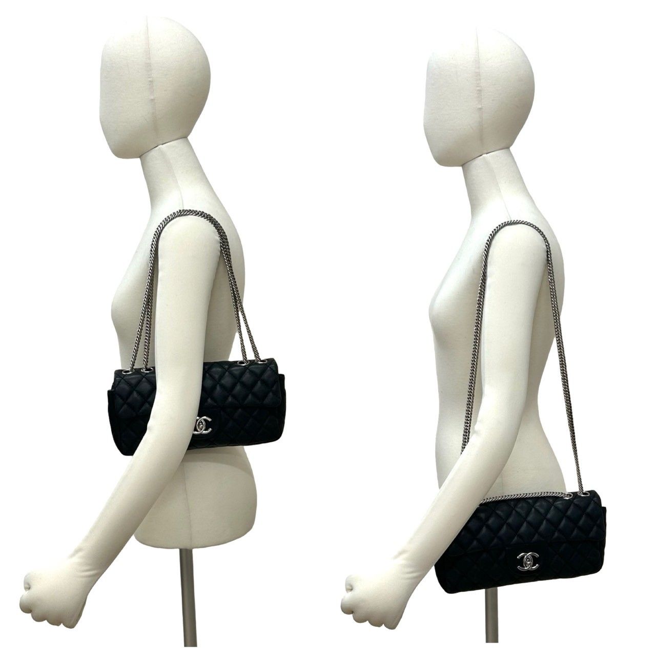 極 美品 カード シール有 11番台 CHANEL シャネル マトラッセ ココマーク ラムスキン チェーン ショルダーバッグ ブラック 34255 極 美品 カード シール有 11番台 CHANEL シャネル マトラッセ ココ