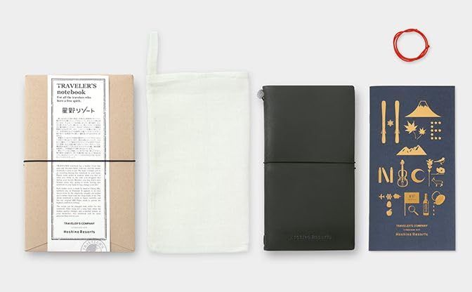 【新品】トラベラーズノート 星野リゾート 限定版 星野リゾート × TRAVELER'S COMPANY 「TRAVELER'S notebook for