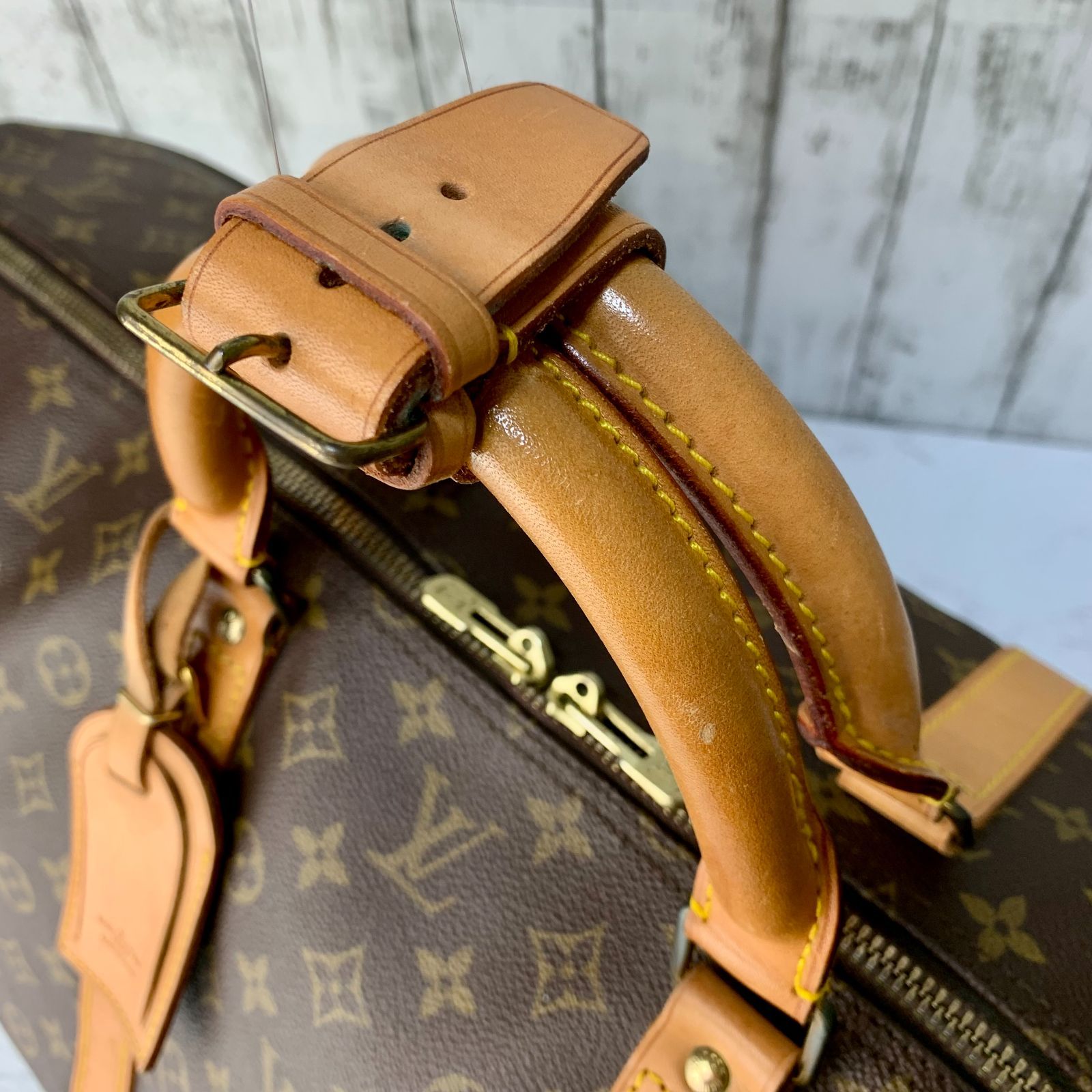 LOUIS VUITTON キーポル 60 モノグラム ボストンバッグ M41422 【状態 