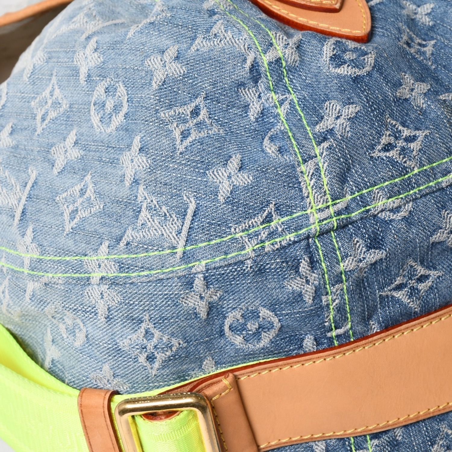 極美品 LOUIS VUITTON ルイヴィトン デニム サンライズ ショルダー 
