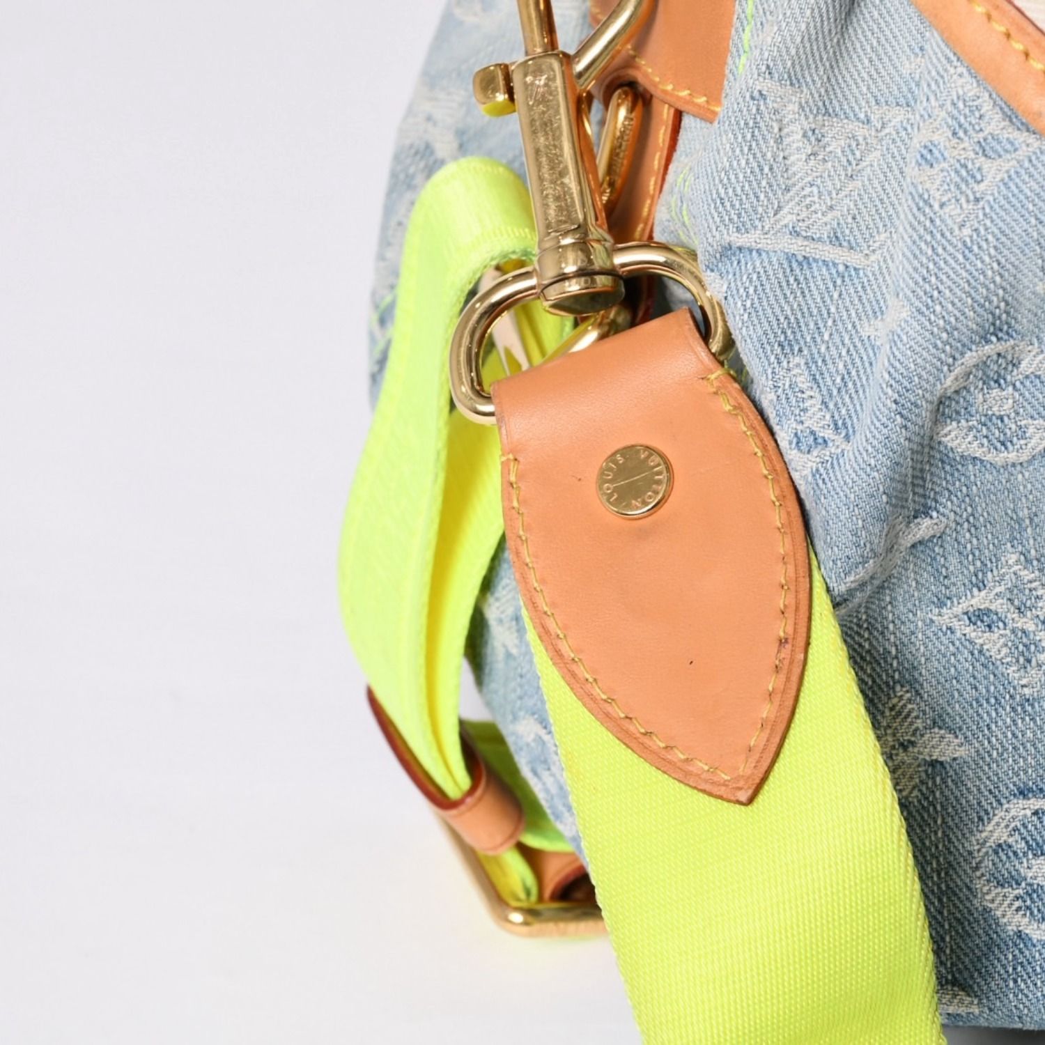 極美品 LOUIS VUITTON ルイヴィトン デニム サンライズ ショルダー
