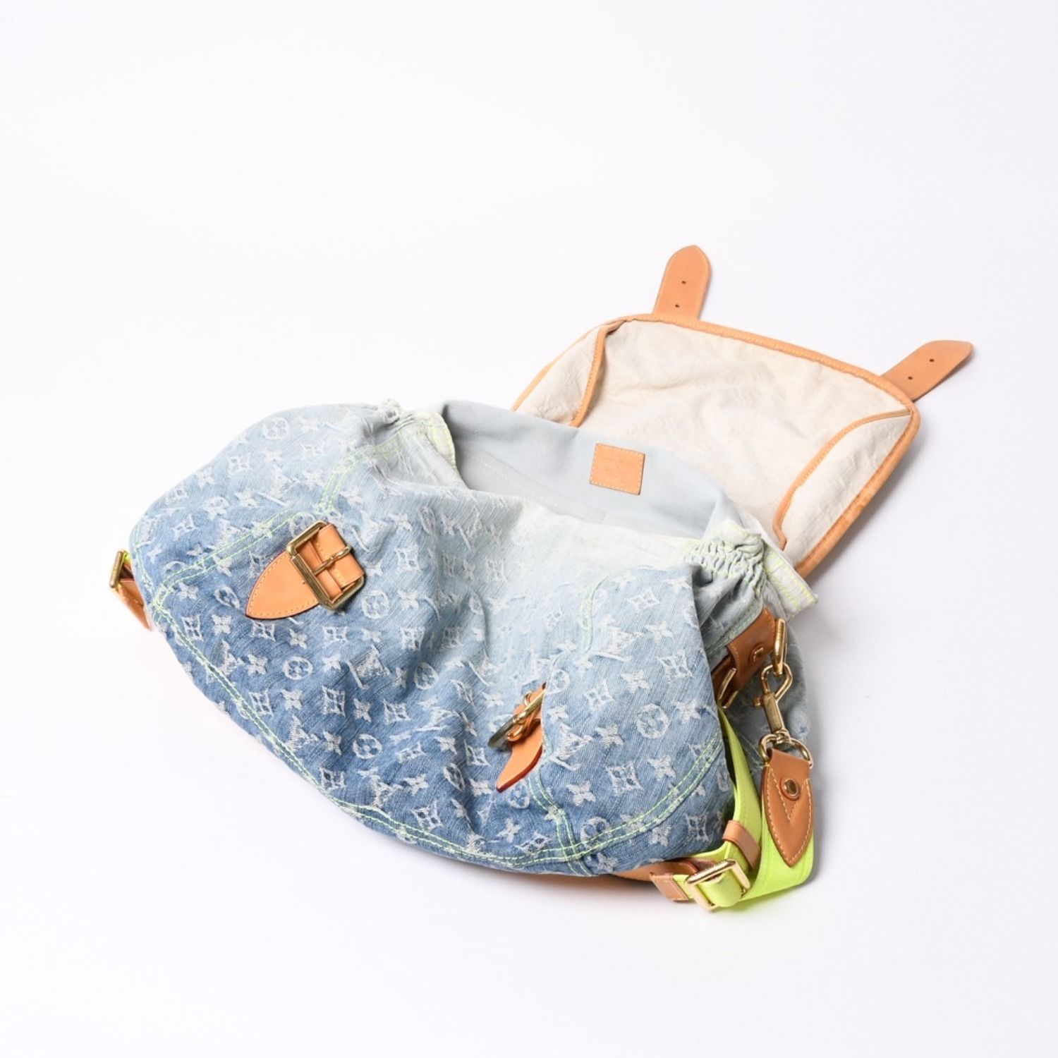 極美品 LOUIS VUITTON ルイヴィトン デニム サンライズ ショルダー