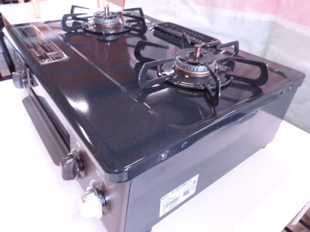 O2604-0962 パロマ ガステーブル LPガス用 PA-370WHA-R 2023年 中古 美品