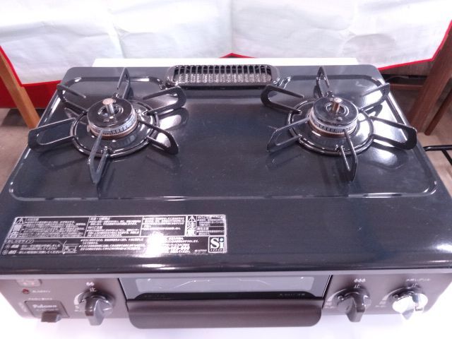 O2604-0962 パロマ ガステーブル LPガス用 PA-370WHA-R 2023年 中古 美品