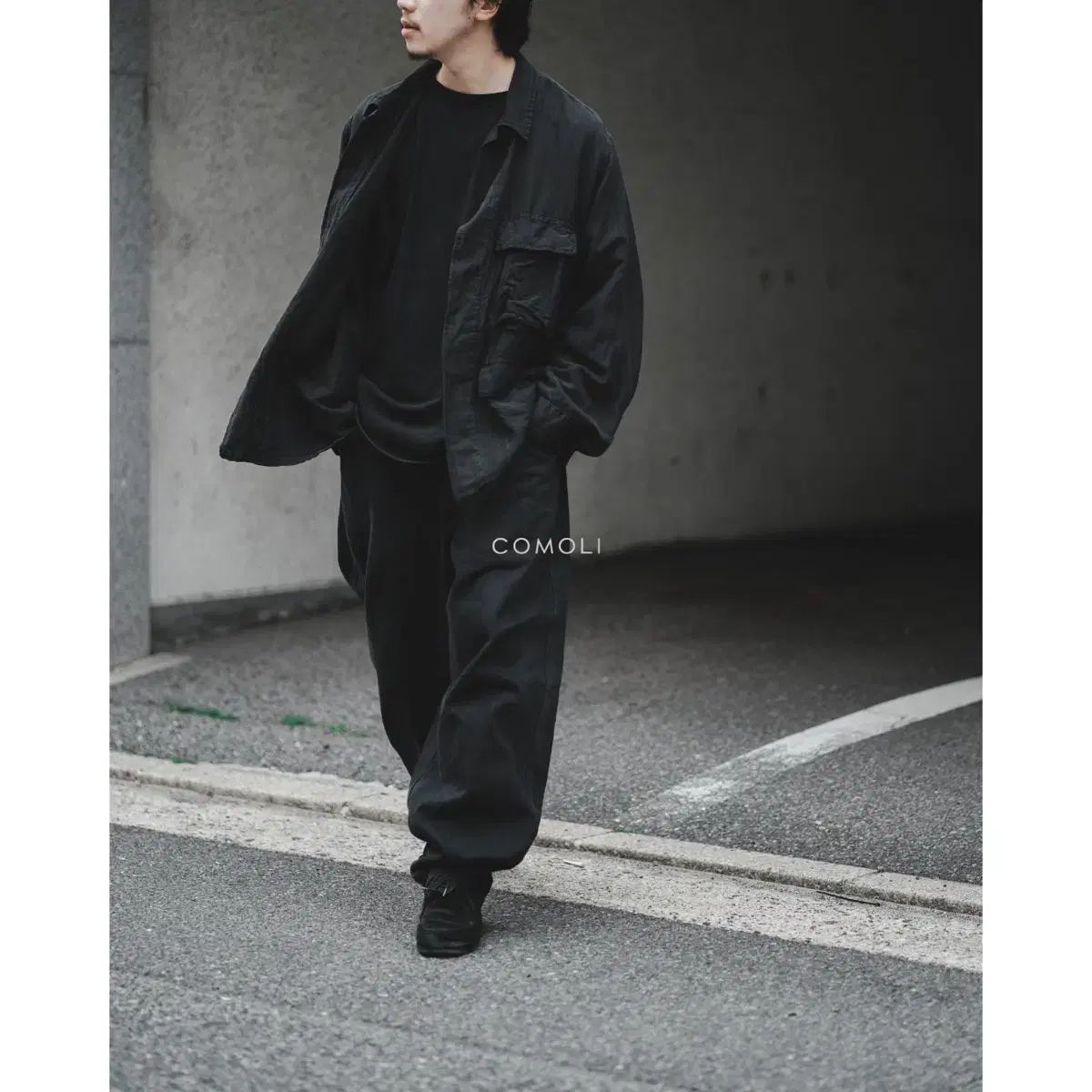 1) comoli (コモリ) 25ss ローシルク B D U ジャケット-新商品のご紹介