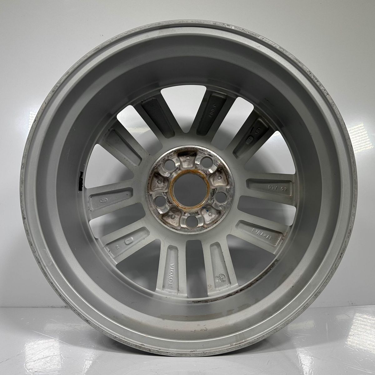 クラウンアスリート GRS210 AWS210 純正 アルミホイール×1本 シルバー 