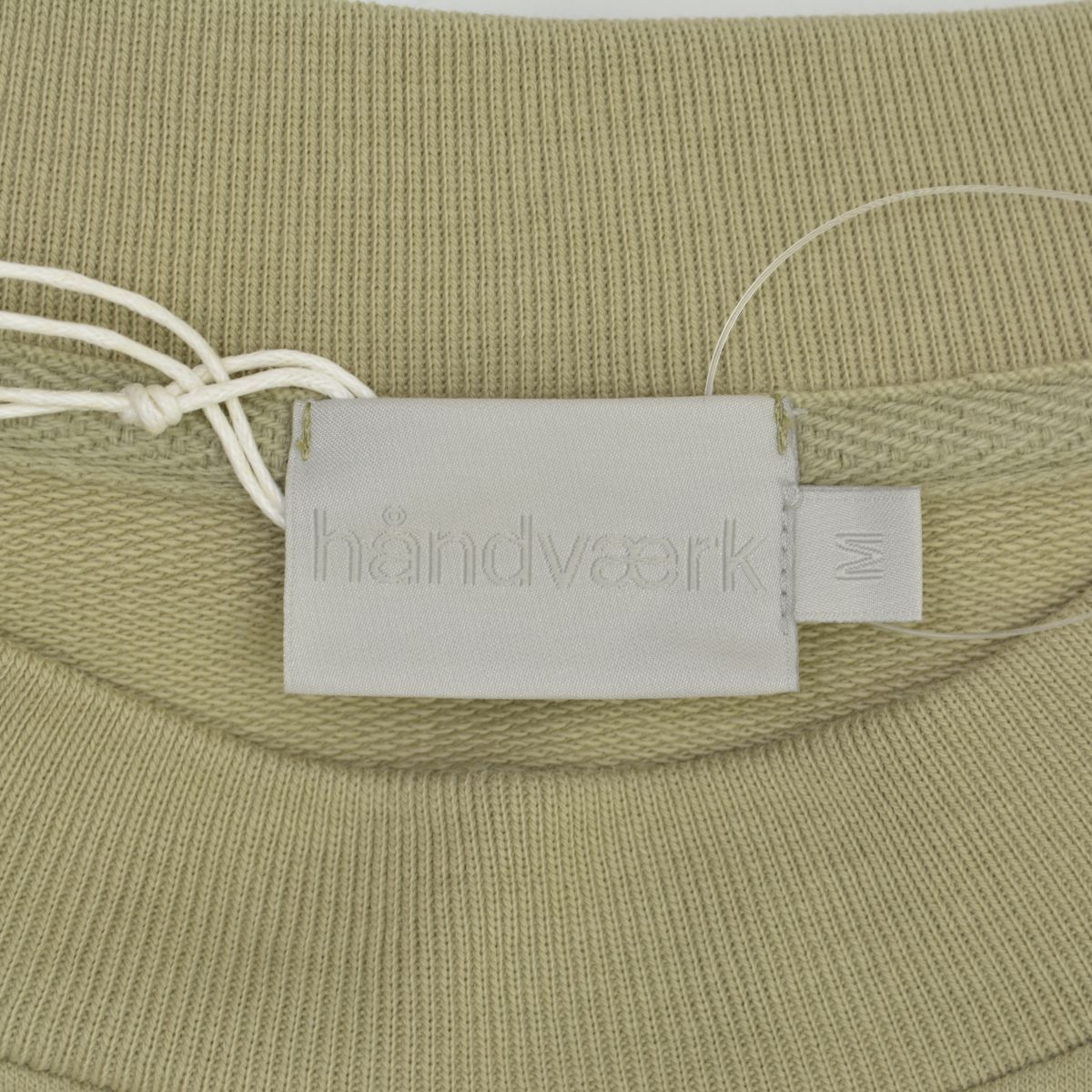 handvaerk】Flex Crew Neck L/S Sweat ライト クルー長袖スウェット
