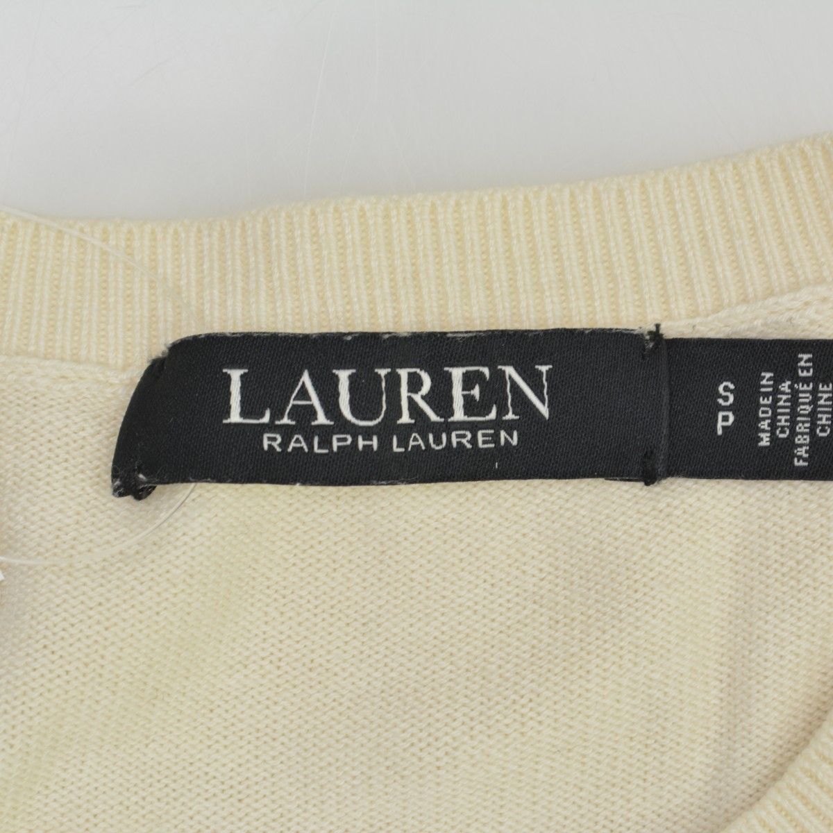 【LAURENRALPHLAUREN】ビジューロゴ長袖ニットセーター LAURENRALPHLAUREN】ビジューロゴ長袖ニットセーター - メルカリ