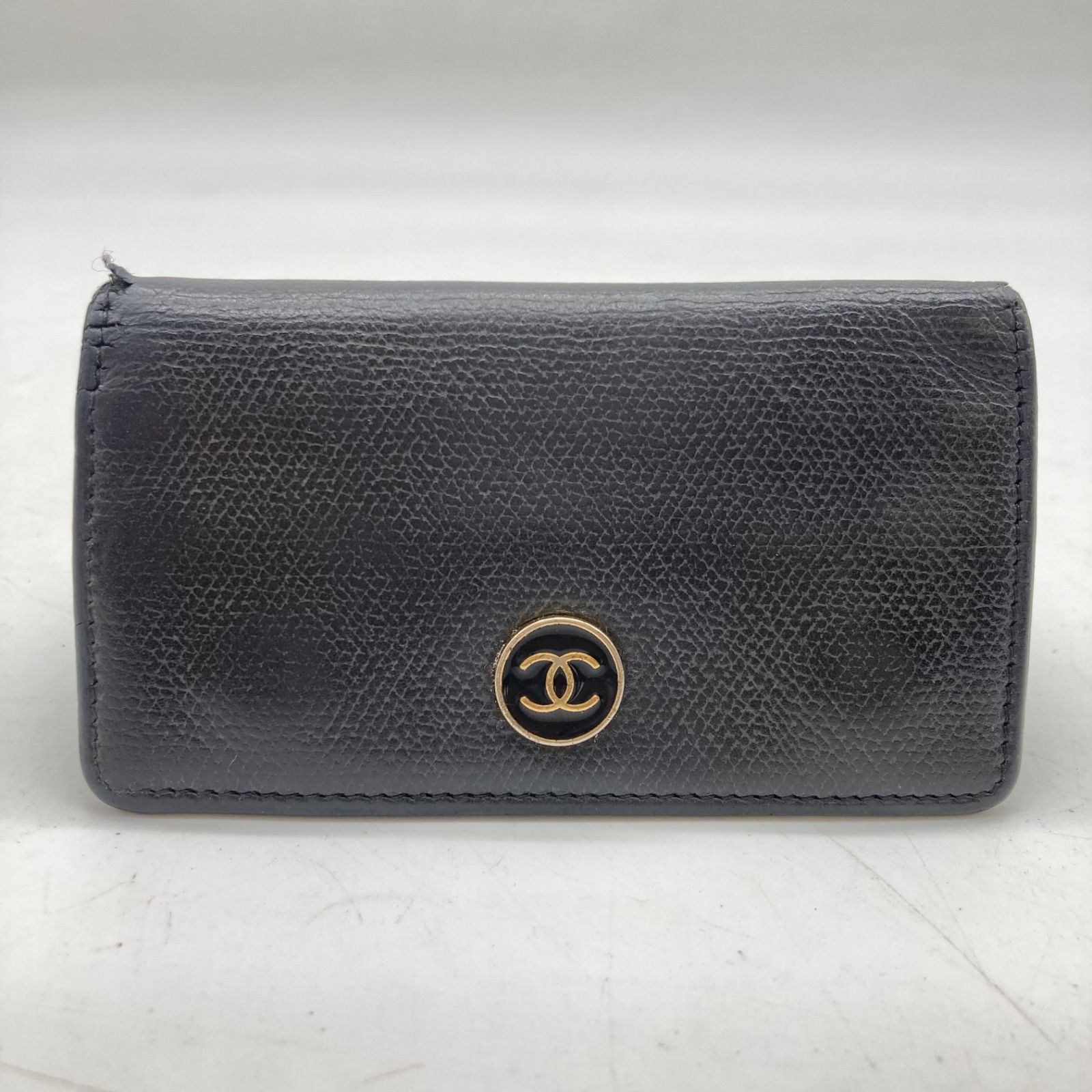 TB491【お買い得】CHANEL ココマーク 6連キーケース ブラック - メルカリ