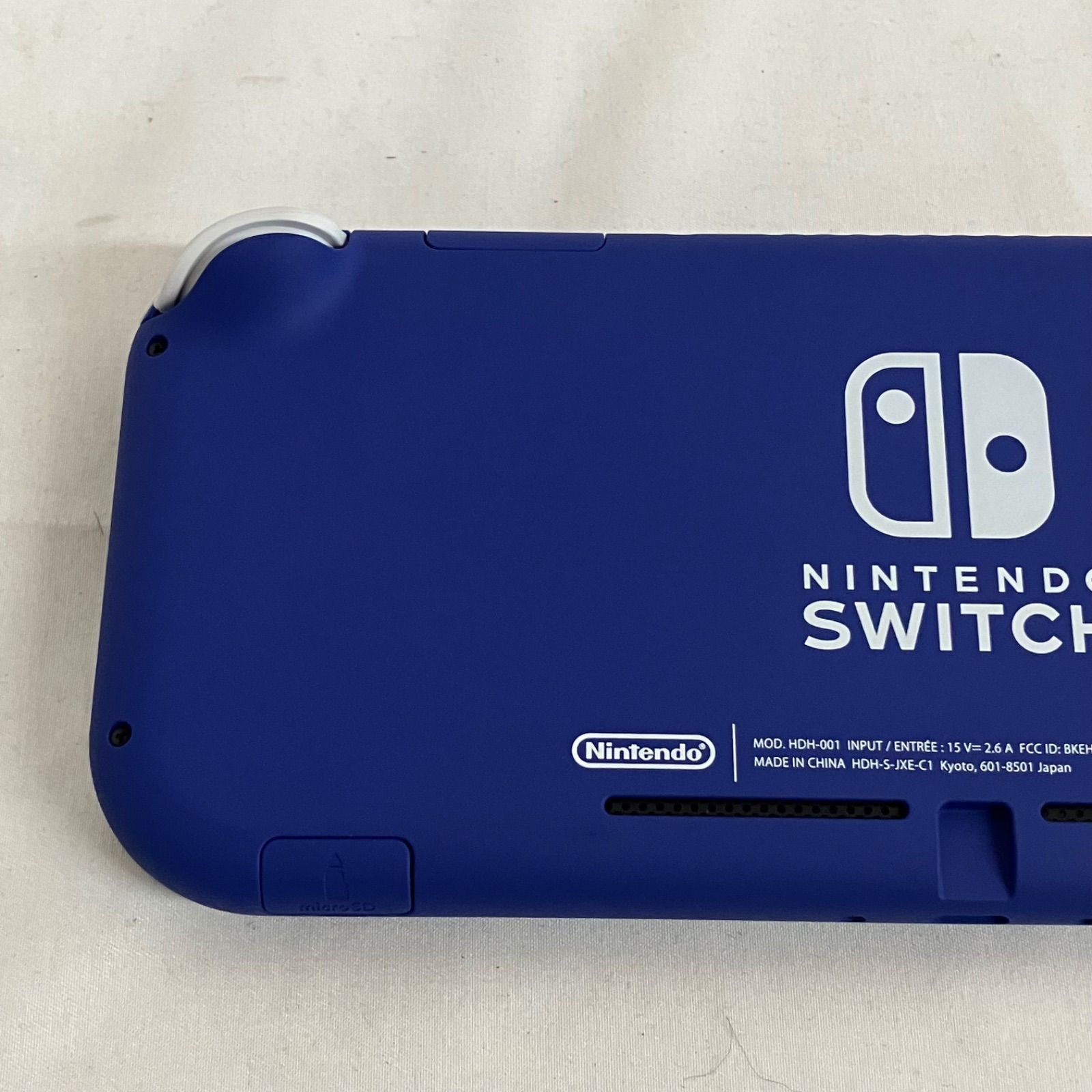 NintendoSwitchLite　ブルー　中古品 中古 Nintendo Switch Lite スイッチライト 本体 ブルー YD4035 c090