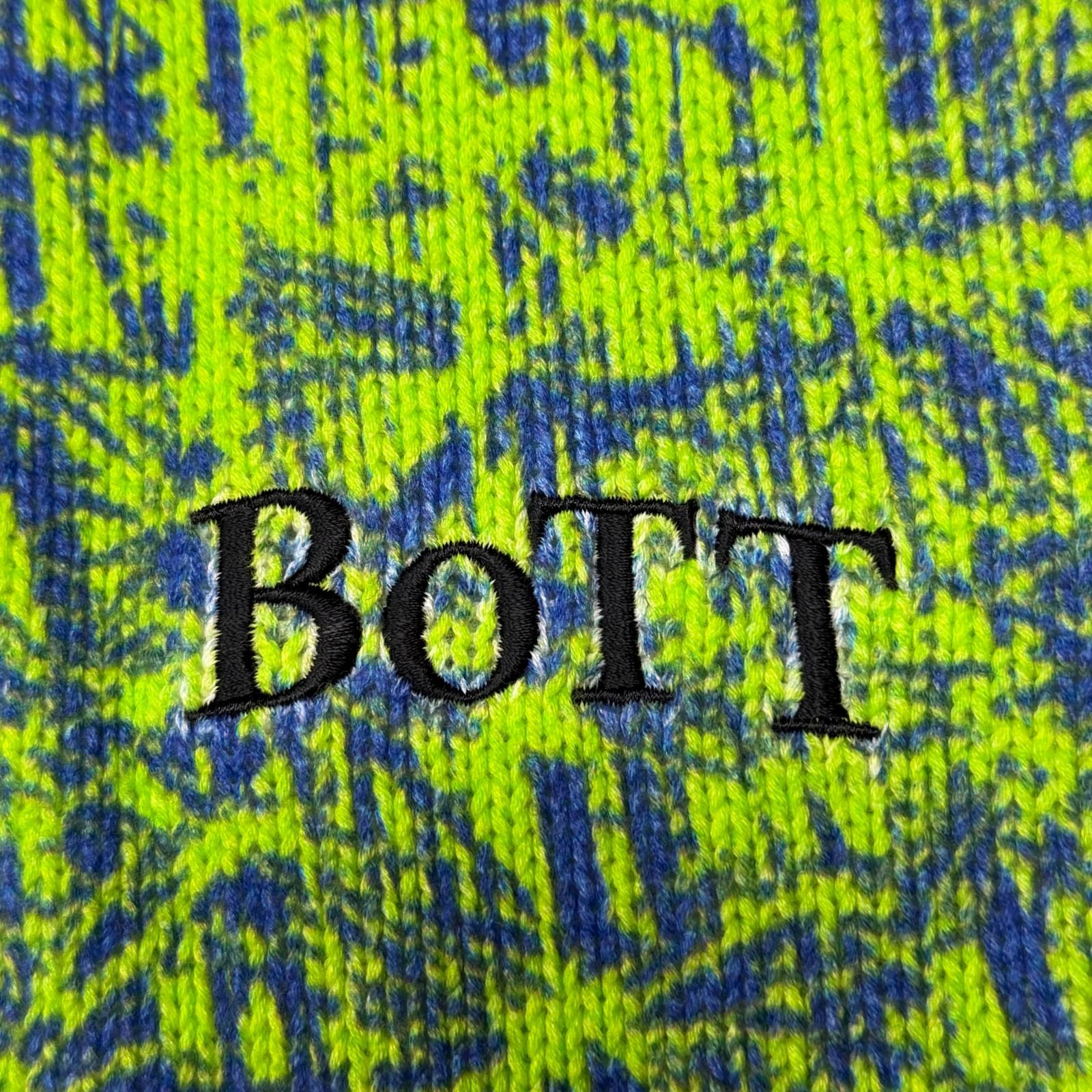 未使用 BoTT 25SS Bamboo Camo Printed Sweater バンブーカモプリント