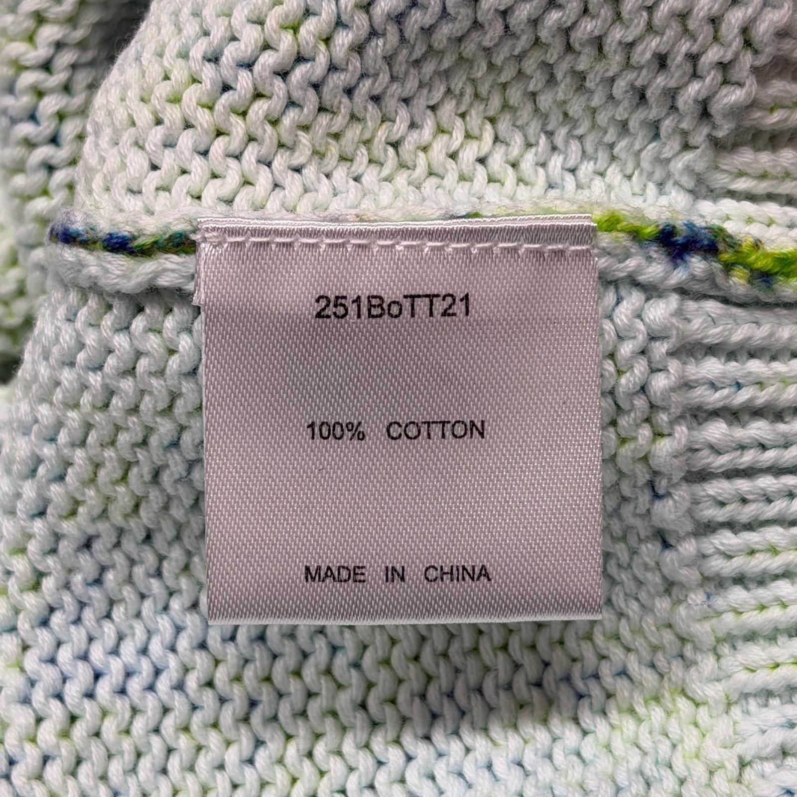 未使用 BoTT 25SS Bamboo Camo Printed Sweater バンブーカモプリントセーター ニット ボット 251BoTT21 グリーン M （11925M） 未使用 BoTT 25SS Bamboo Camo Printed Sweater バンブーカモプリント