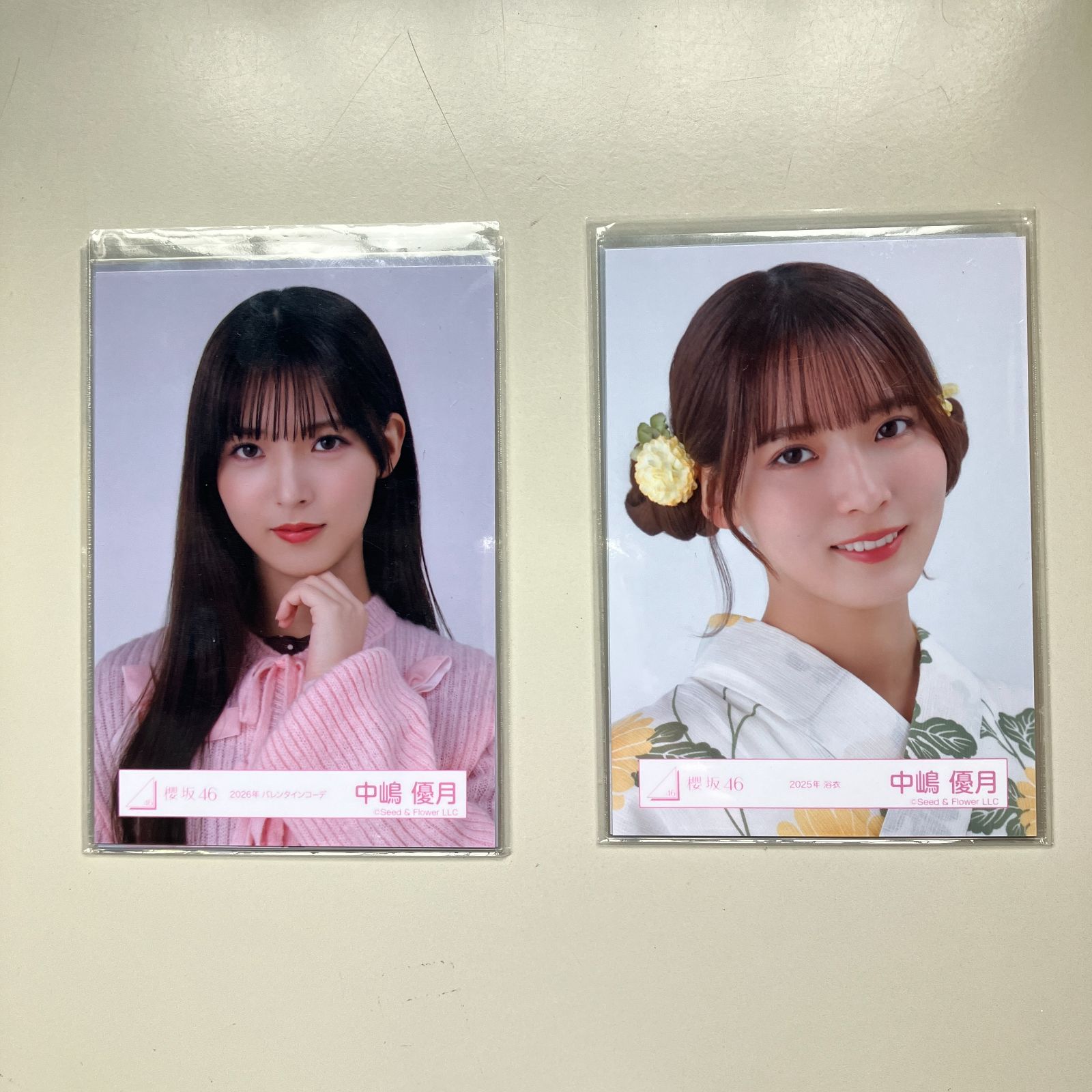 櫻坂46 中嶋優月 生写真 コンプ 2セット NL4041P f115 - メルカリ