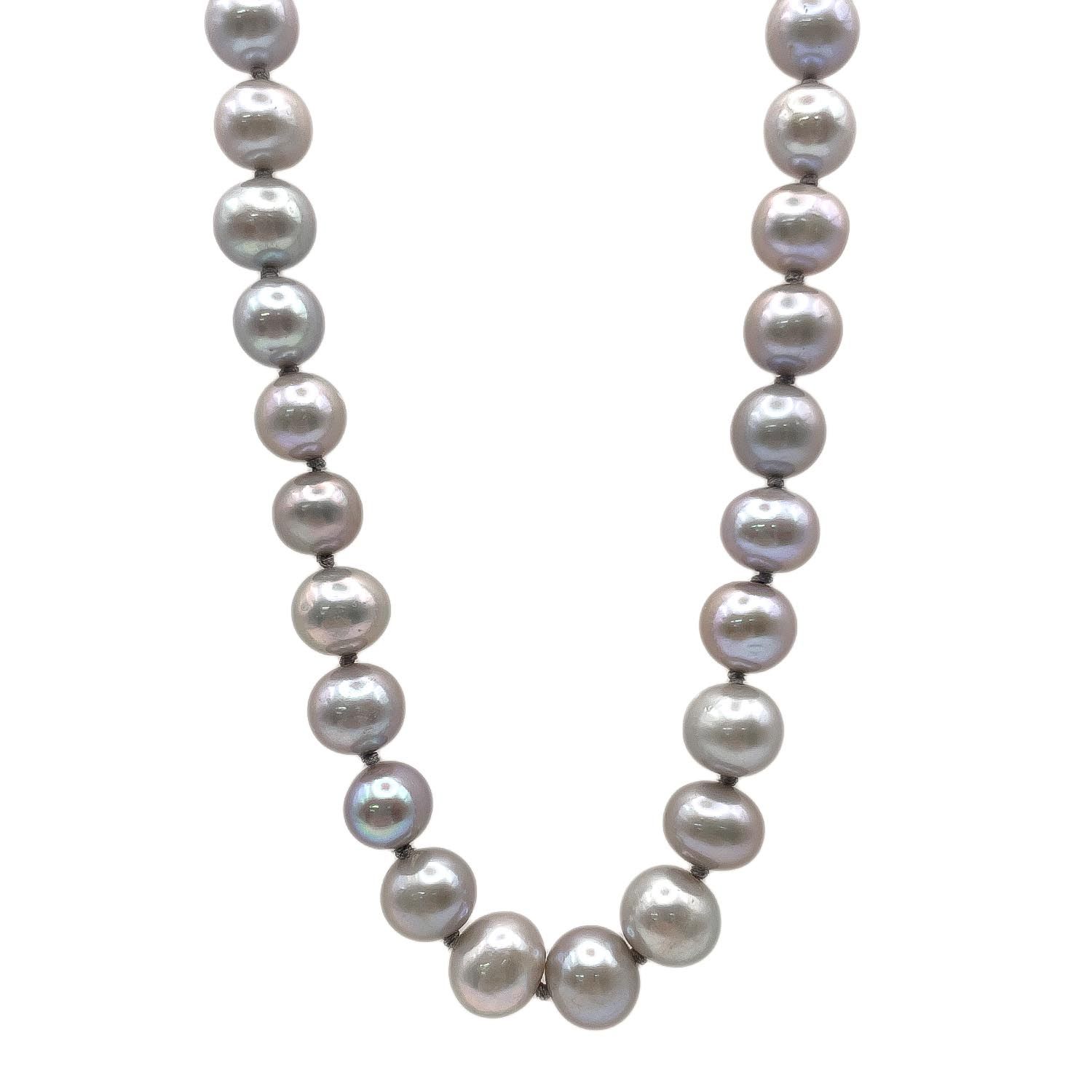 JUNKO SHIMADA ジュンコシマダ パール ネックレス 10.6mm-11.7mm SV925