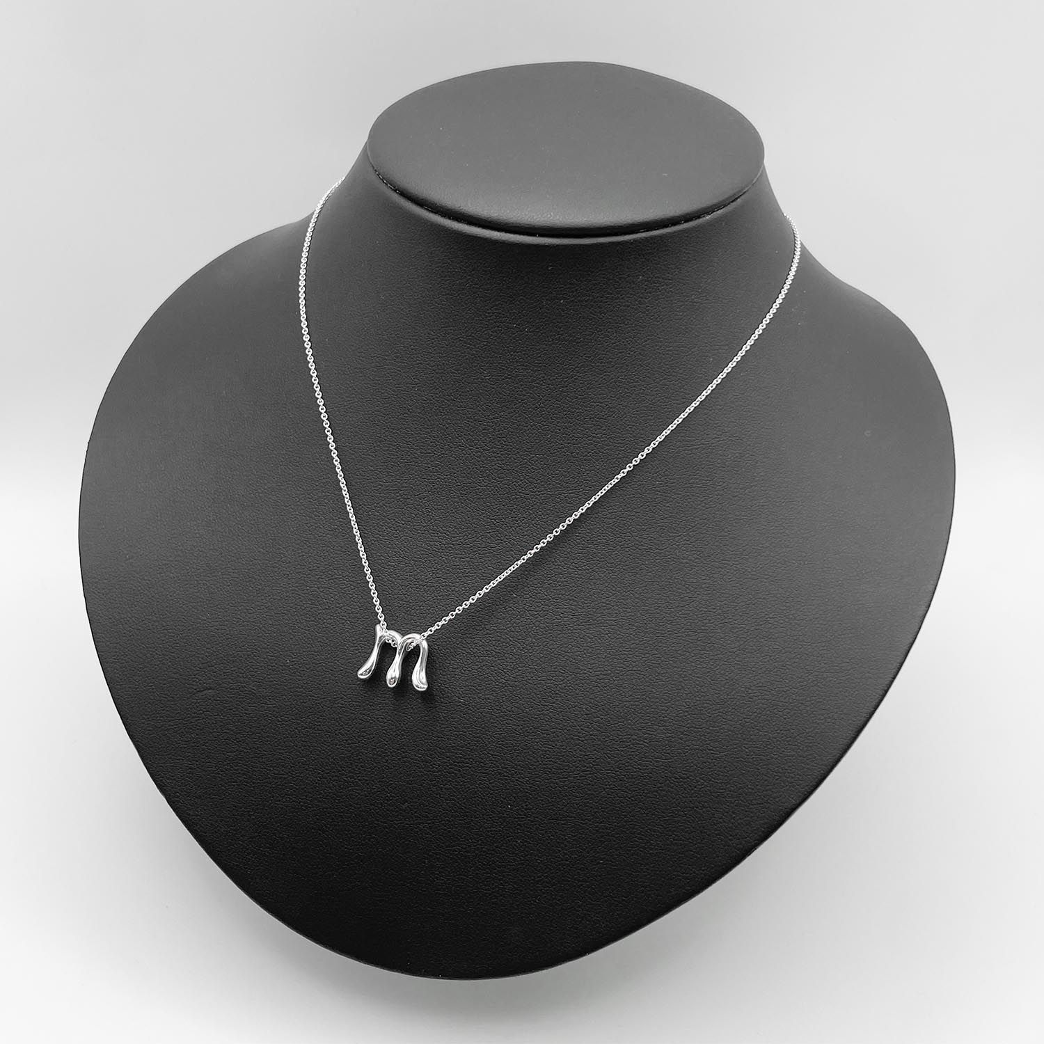 TIFFANY&Co. ティファニー レターM ネックレス イニシャル エルサ 