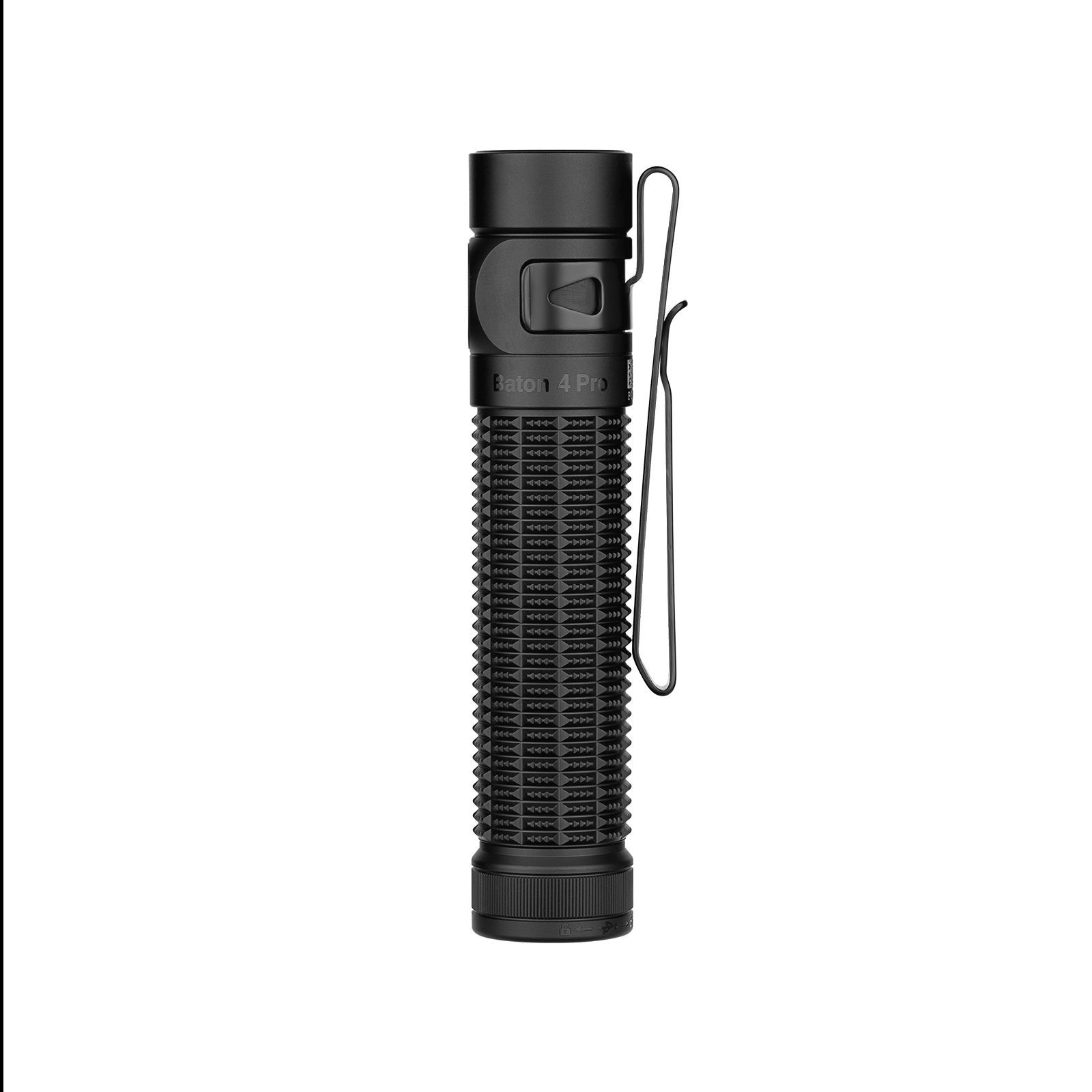 OLIGHT Baton 4 Pro マットブラック 長時間利用 懐中電灯 ハンディ
