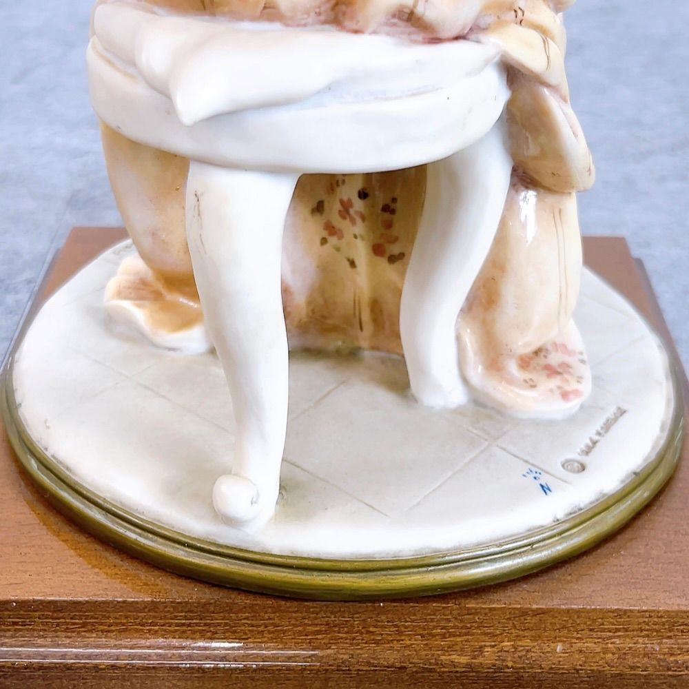 38 ジョゼッペ アルマーニ 陶器人形 THE MIRROR ザ ミラー 154 ジョゼッペ アルマーニ Giuseppe Armani 陶器人形 THE MIRROR ザ