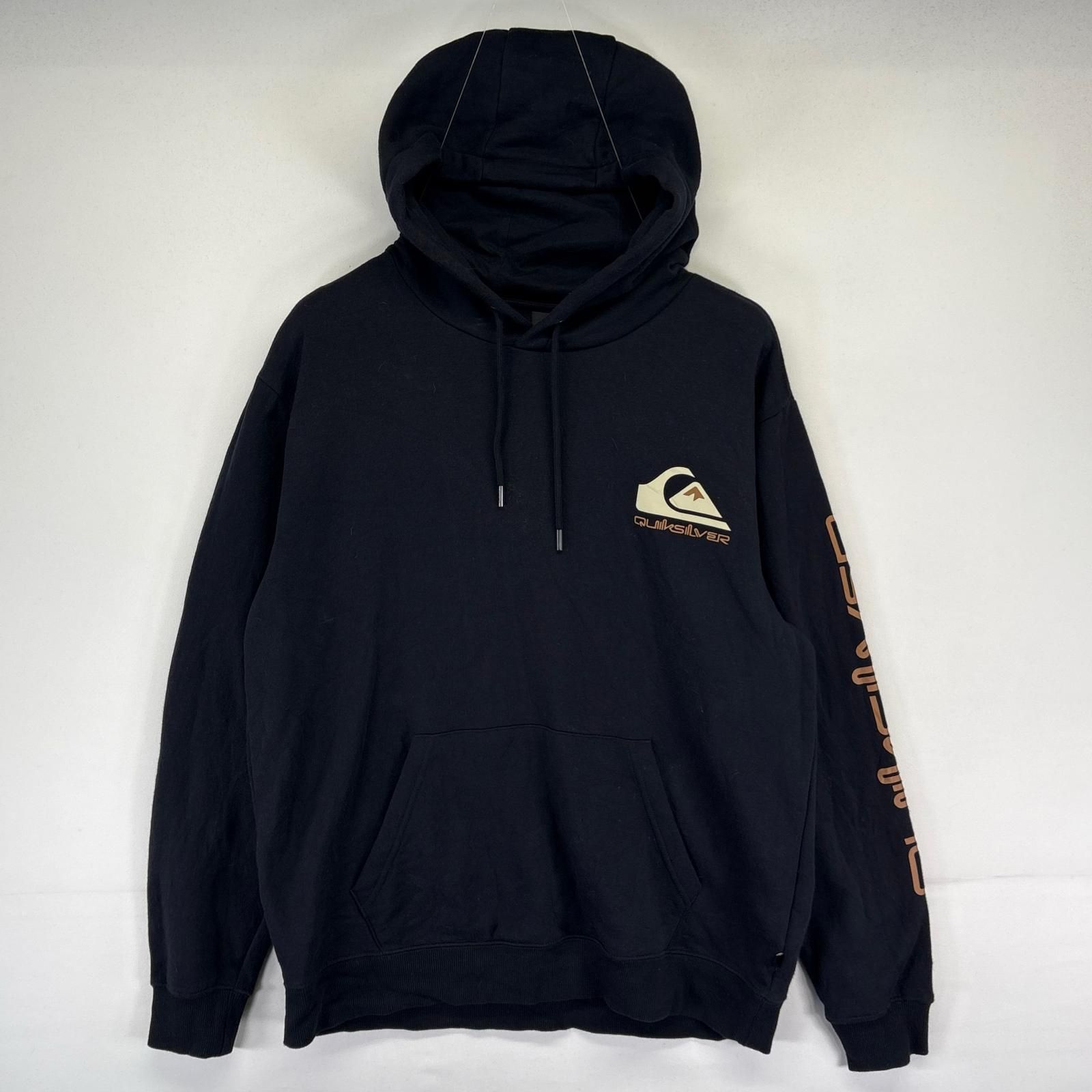 古着 クイックシルバー Quiksilver パーカー プルオーバー フード 