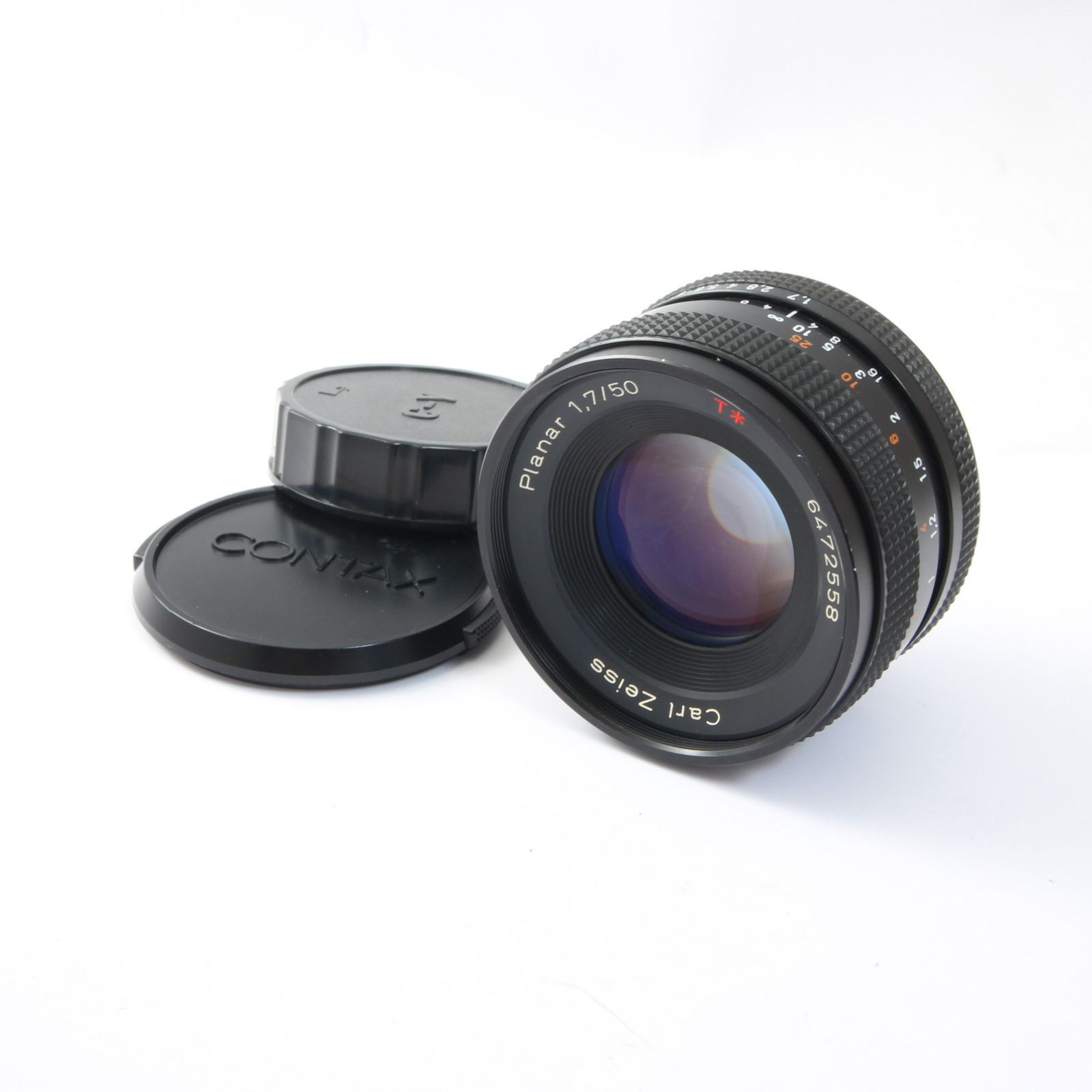 【中古】CONTAX コンタックス Carl Zeiss Planar 50mm f/1.7 T* AEJ 2025.11月 オーバーホール済み 中古】(コンタックス) CONTAX Planar T* 50/1.4 MMJ｜ナニワグループ