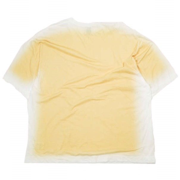 GGG GOOD PEOPLE GOOD STITCHING GOOD PRODUCT グッドピープルグッドスティッチンググッドプロダクト 25SS 日本製 Fade Print Crew-Neck Short-Sleeve T-shirts フェードプリントクルーネックTシャツ 01-01-1530 L ECRU/WHITE 半袖 トップス【中古】【GGG】 GGG GOOD PEOPLE GOOD STITCHING GOOD PRODUCT 25SS 日本製 Fade Print