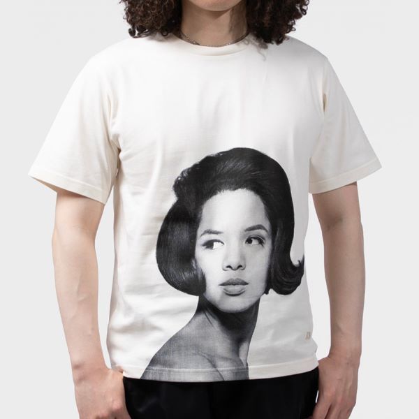 WALES BONNER ウェールズボナー 25AW ポルトガル製 Theaster Gates Edition SELAH OVERSIZED T-SHIRT シアスターゲイツ セラオーバーサイズTシャツ S OFF WHITE 半袖 定価69,300円 トップス【中古】【WALES BONNER】 WALES BONNER ウェールズボナー 25AW ポルトガル製 Theaster Gates