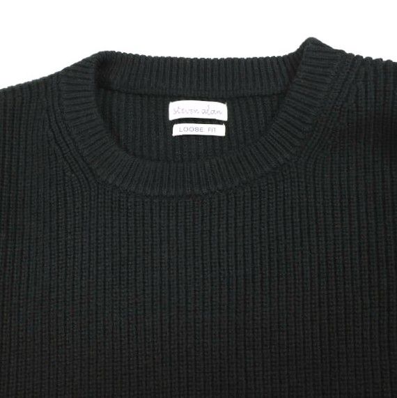 Steven Alan スティーブンアラン 23AW コットンカシミヤクルーネック 