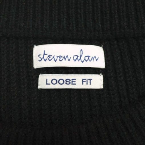 Steven Alan スティーブンアラン 23AW コットンカシミヤクルーネック 