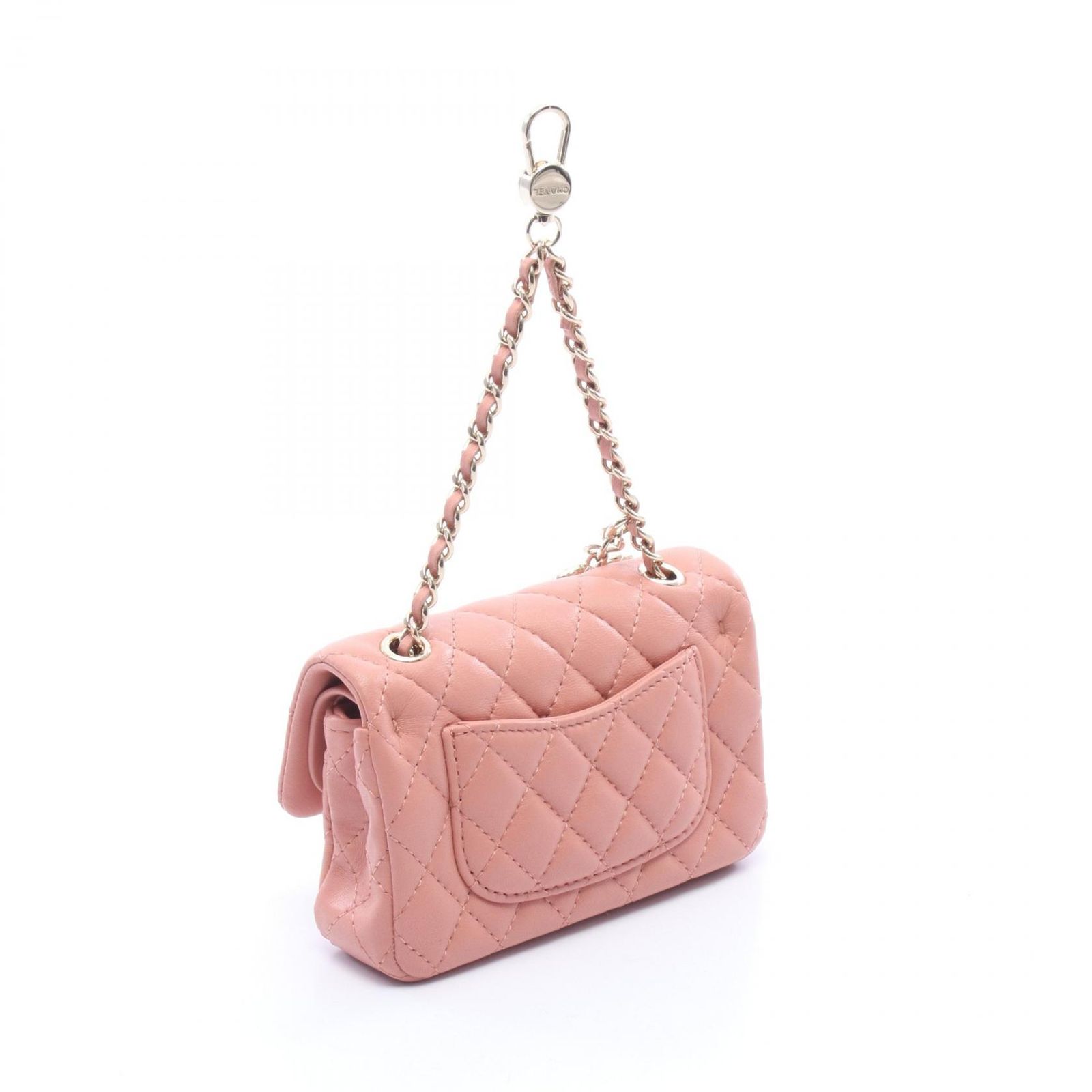 シャネル CHANEL チャーム マトラッセ クラシック AP4760 ピンク 