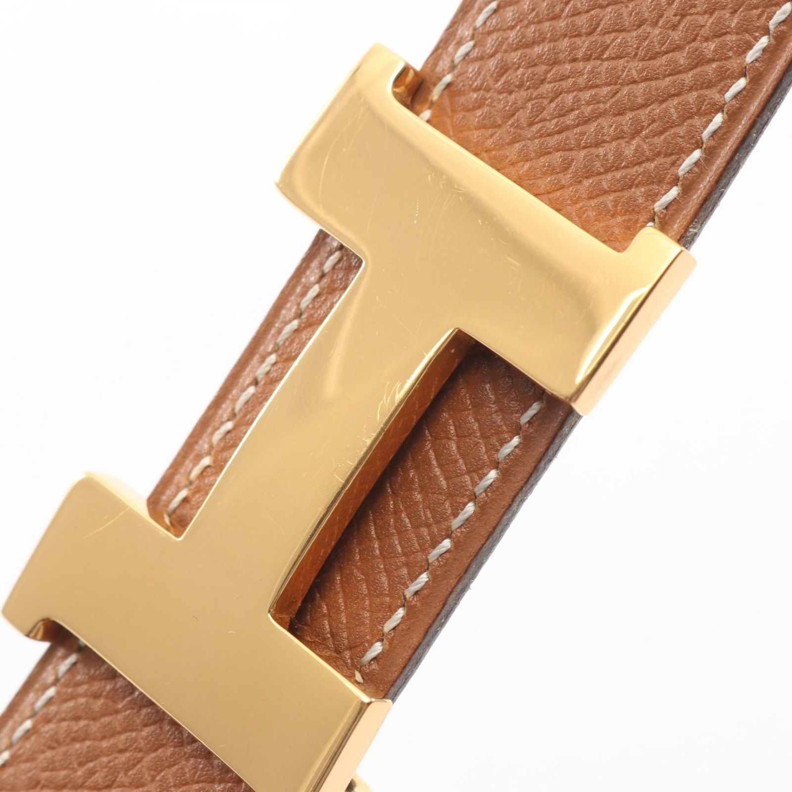 エルメス HERMES ベルト コンスタンス Hベルト リバーシブル レザー 