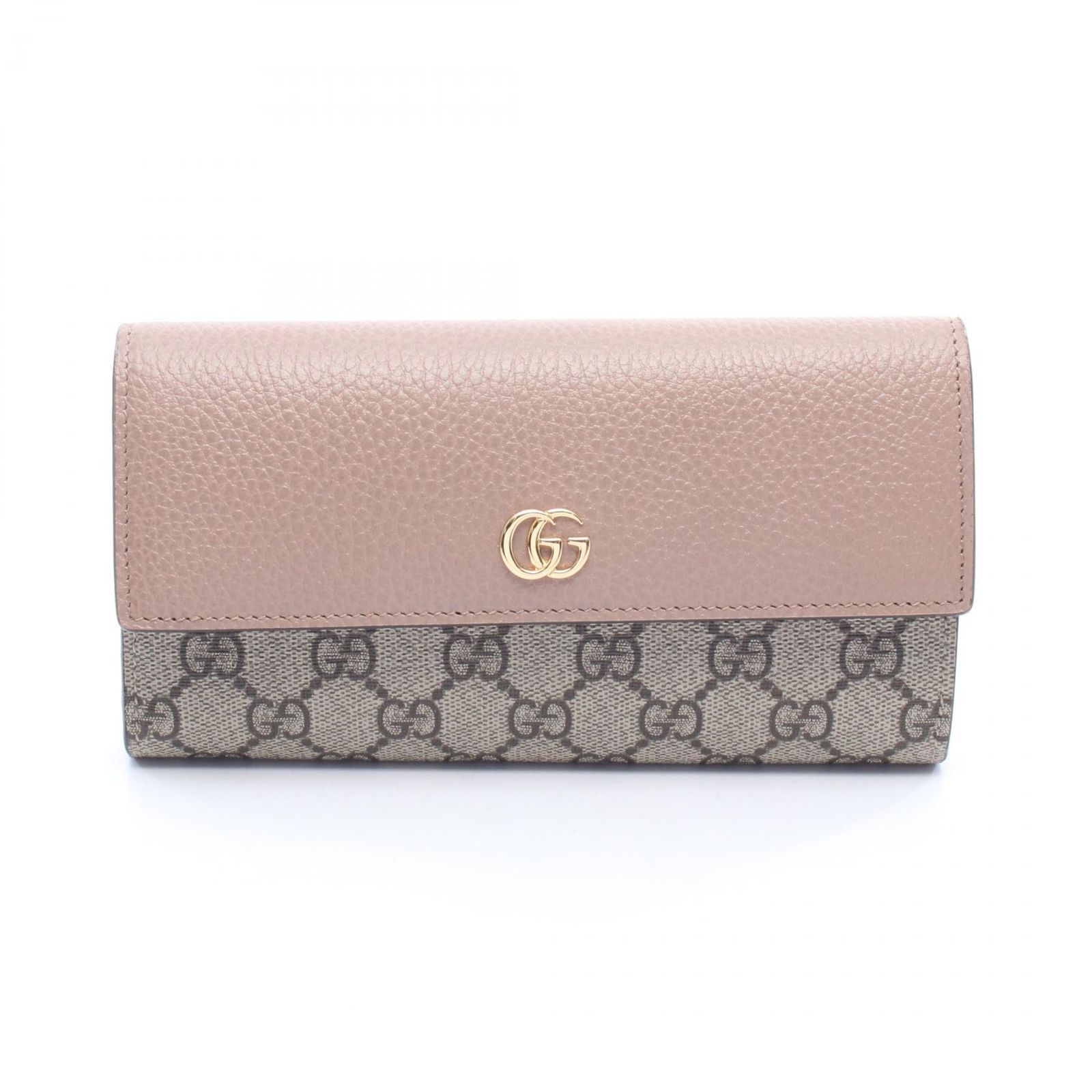 グッチ GUCCI 二つ折り長財布 プチマーモント コンチネンタル 