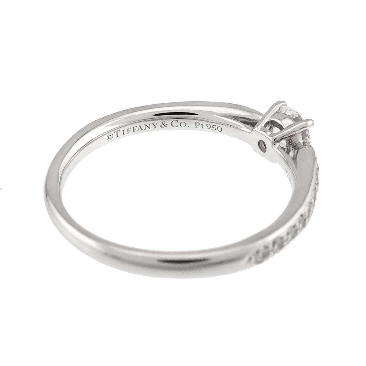 ティファニー TIFFANY&Co. ハーモニー 11号 ダイヤ 0.31ct リング Pt 