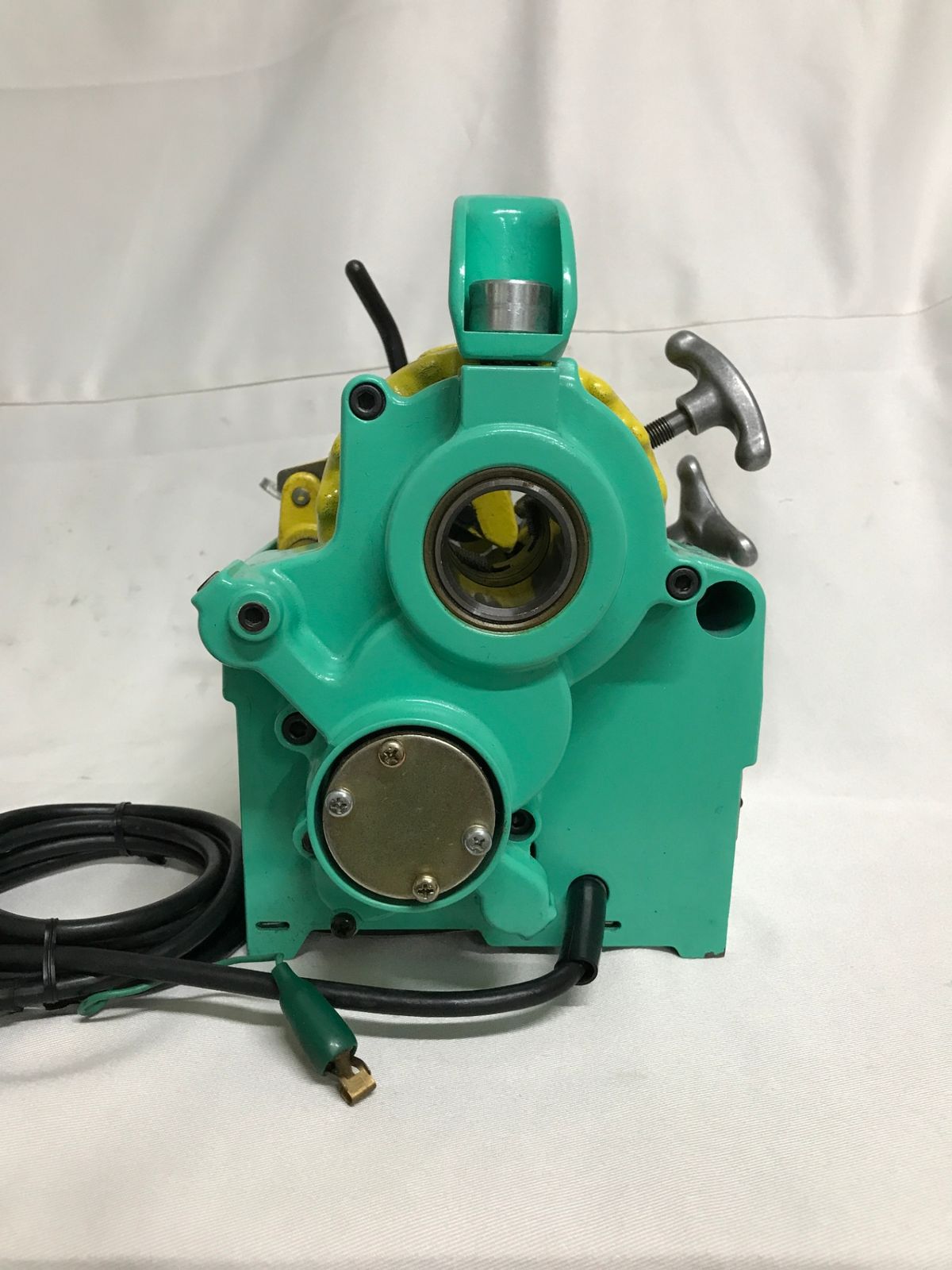 北見市発】レッキス工業 REX ねじ切機 N20AⅢ 1993年製 緑 パイプ 