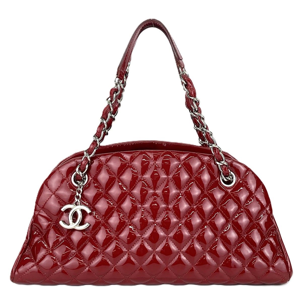 CHANEL シャネル マドモアゼル ボーリングバッグ チェーンショルダー 