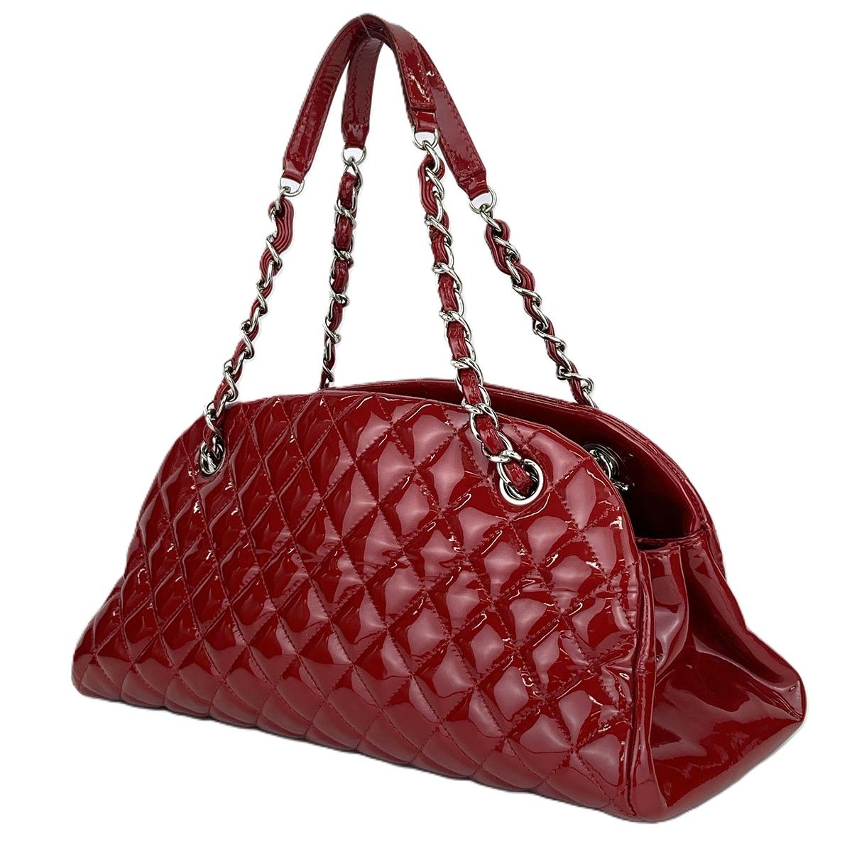 CHANEL シャネル マドモアゼル ボーリングバッグ チェーンショルダー 