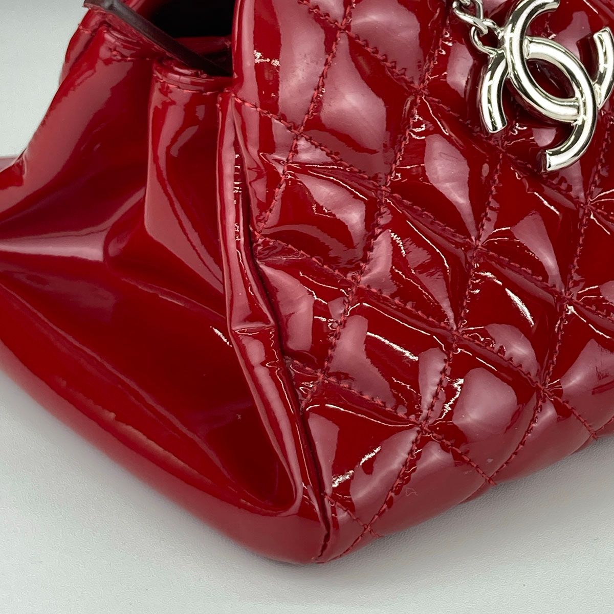 CHANEL シャネル マドモアゼル ボーリングバッグ チェーンショルダー 